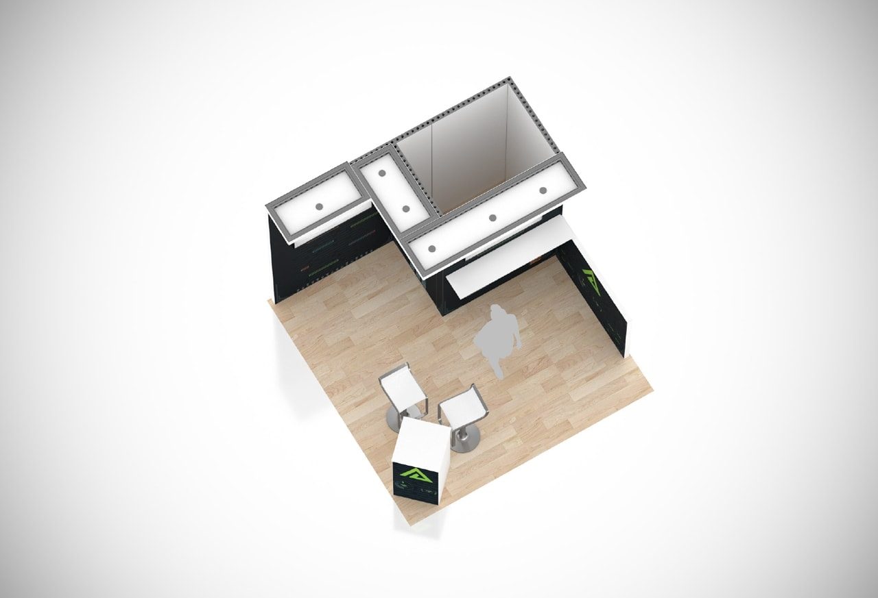 10 X 10 Cruise Ship Interiors Expo Exhibit Rental 5