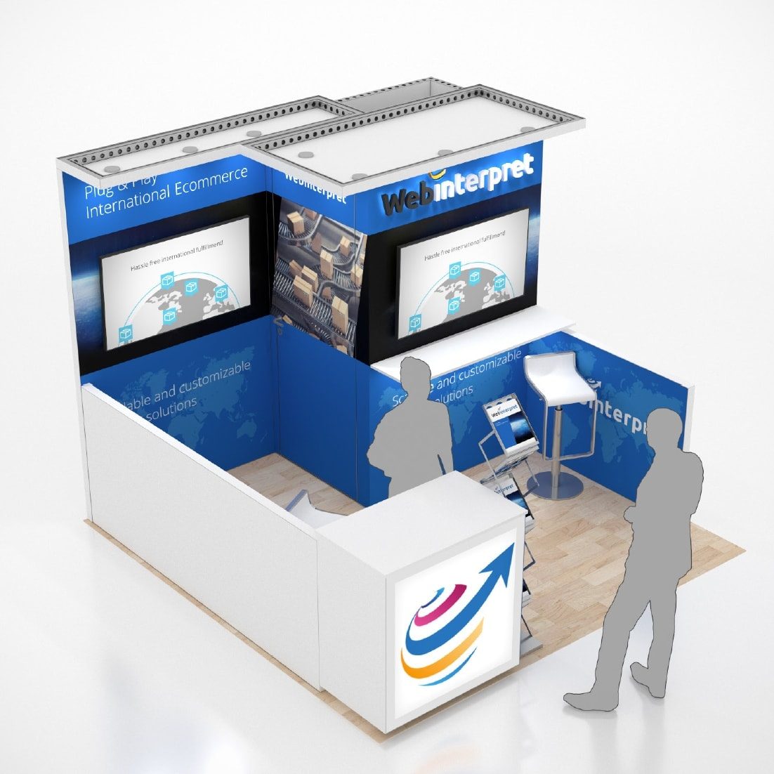 10 X 10 Las Vegas Exhibit Rental 2 0 4