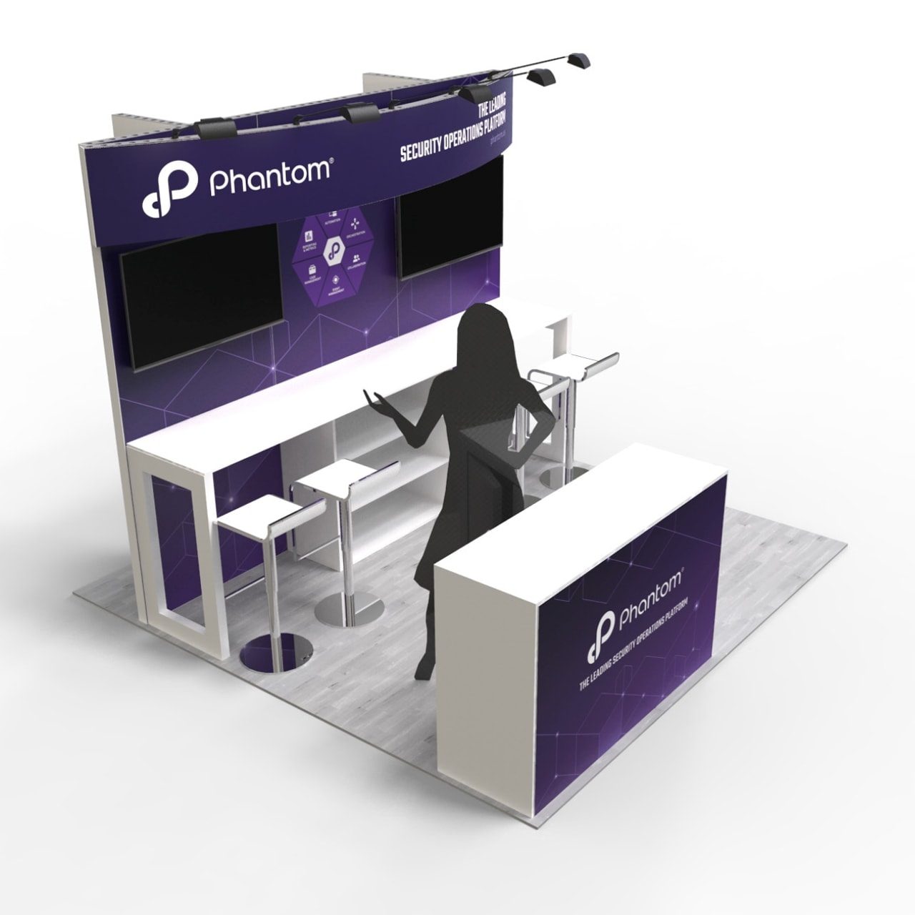 10 X 10 Miami Trade Show Exhibit Rental 2021 Catersource 2