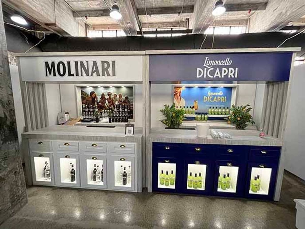 10x20 Molinari Italia Spa Bar Convention