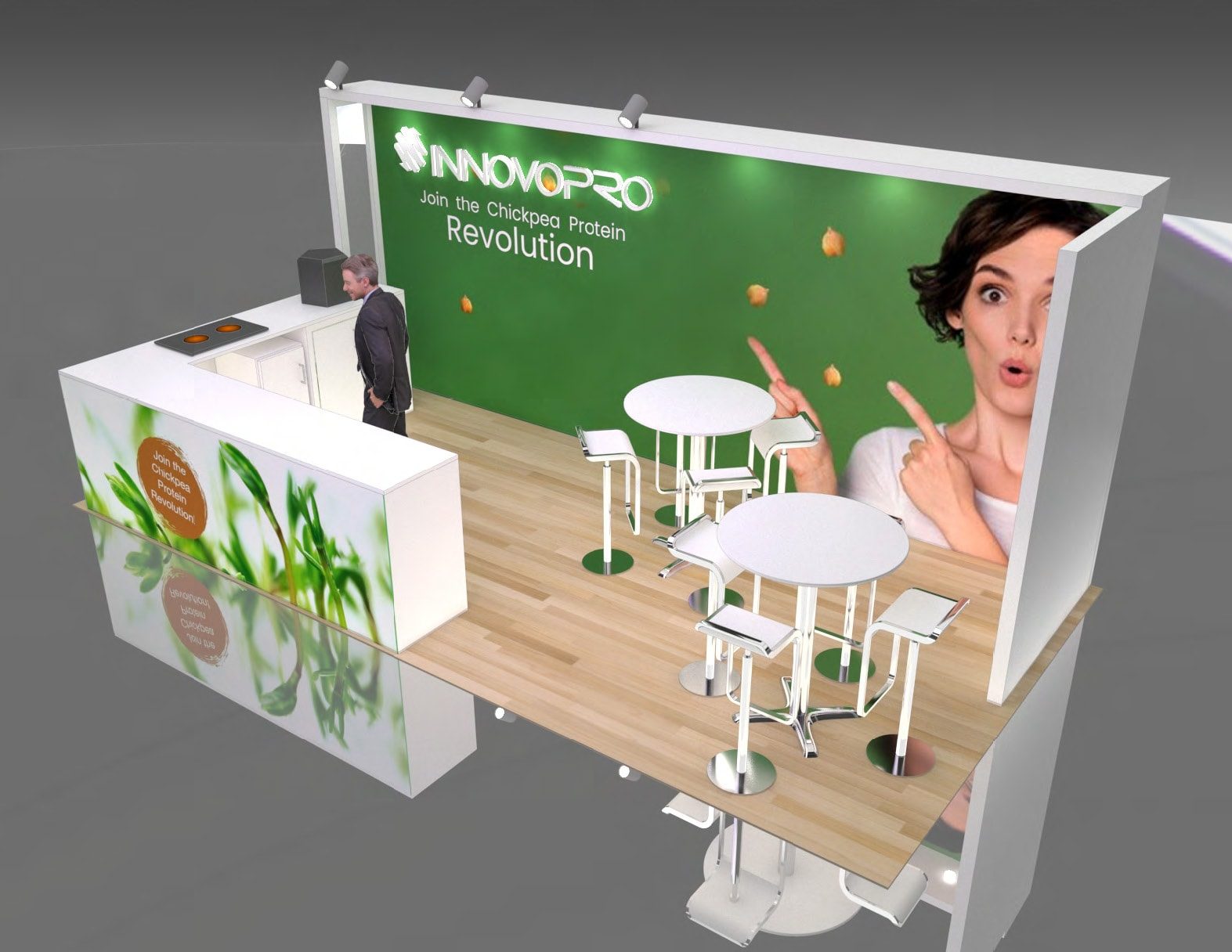 10x20 Health Food Trade Show Exhibit Rental Page 3 Image 0001