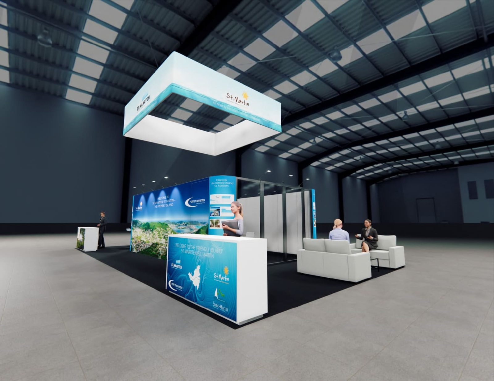 20x40 Las Vegas Trade Show Exhibit 04