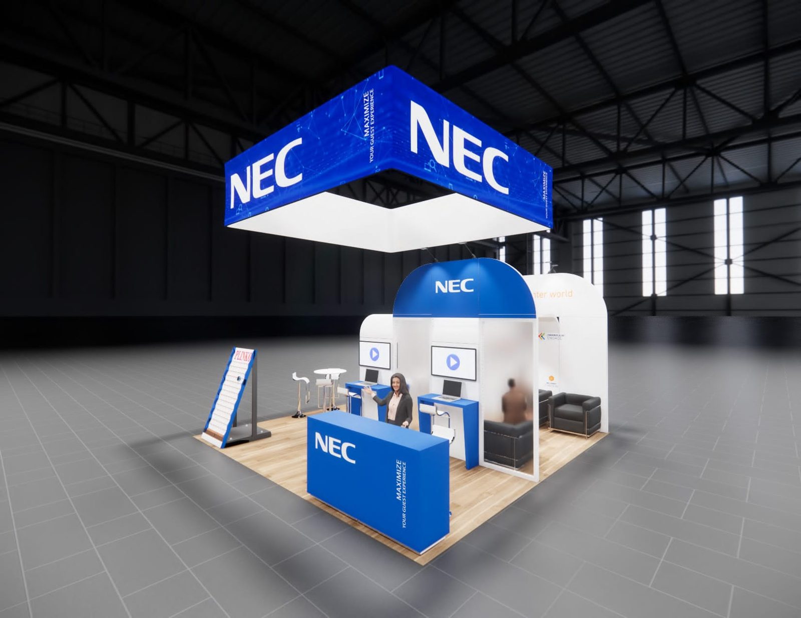 Ife Las Vegas Trade Show Exhibit Rental 20 X 20 Page 02