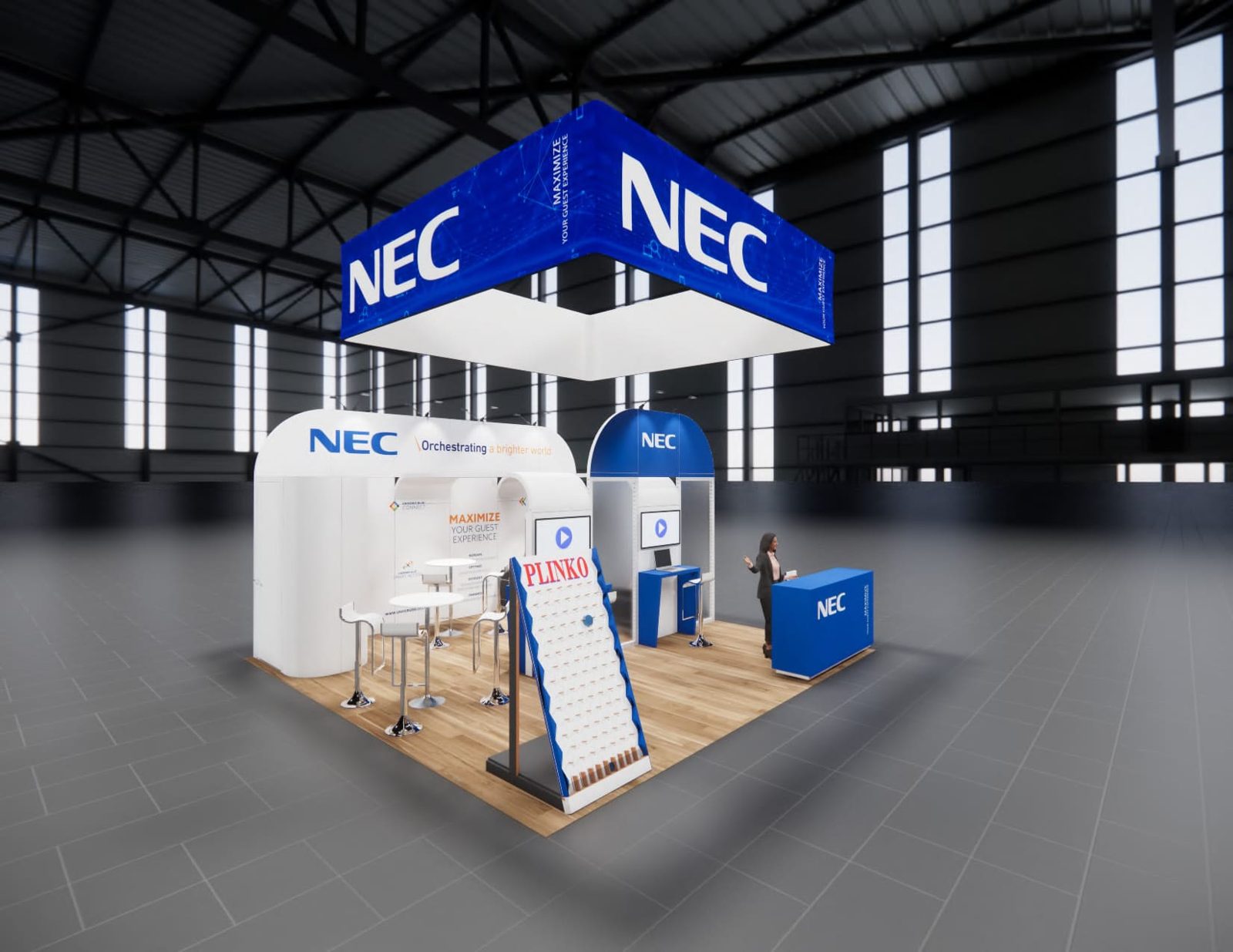 Ife Las Vegas Trade Show Exhibit Rental 20 X 20 Page 08