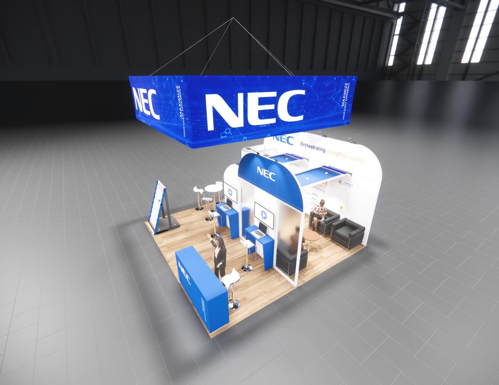 Ife Las Vegas Trade Show Exhibit Rental 20 X 20 Page 09