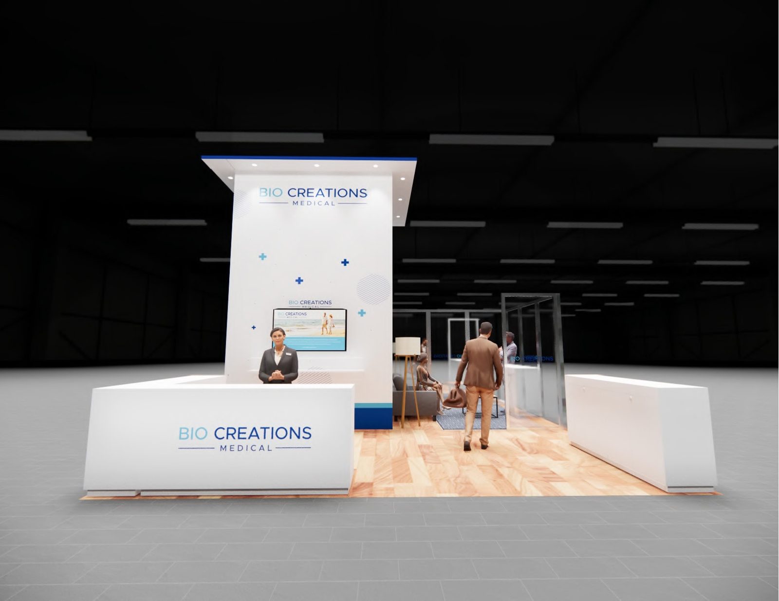 Itsec Expo Trade Show Orlando Display Rental 20 X 20 Page 01