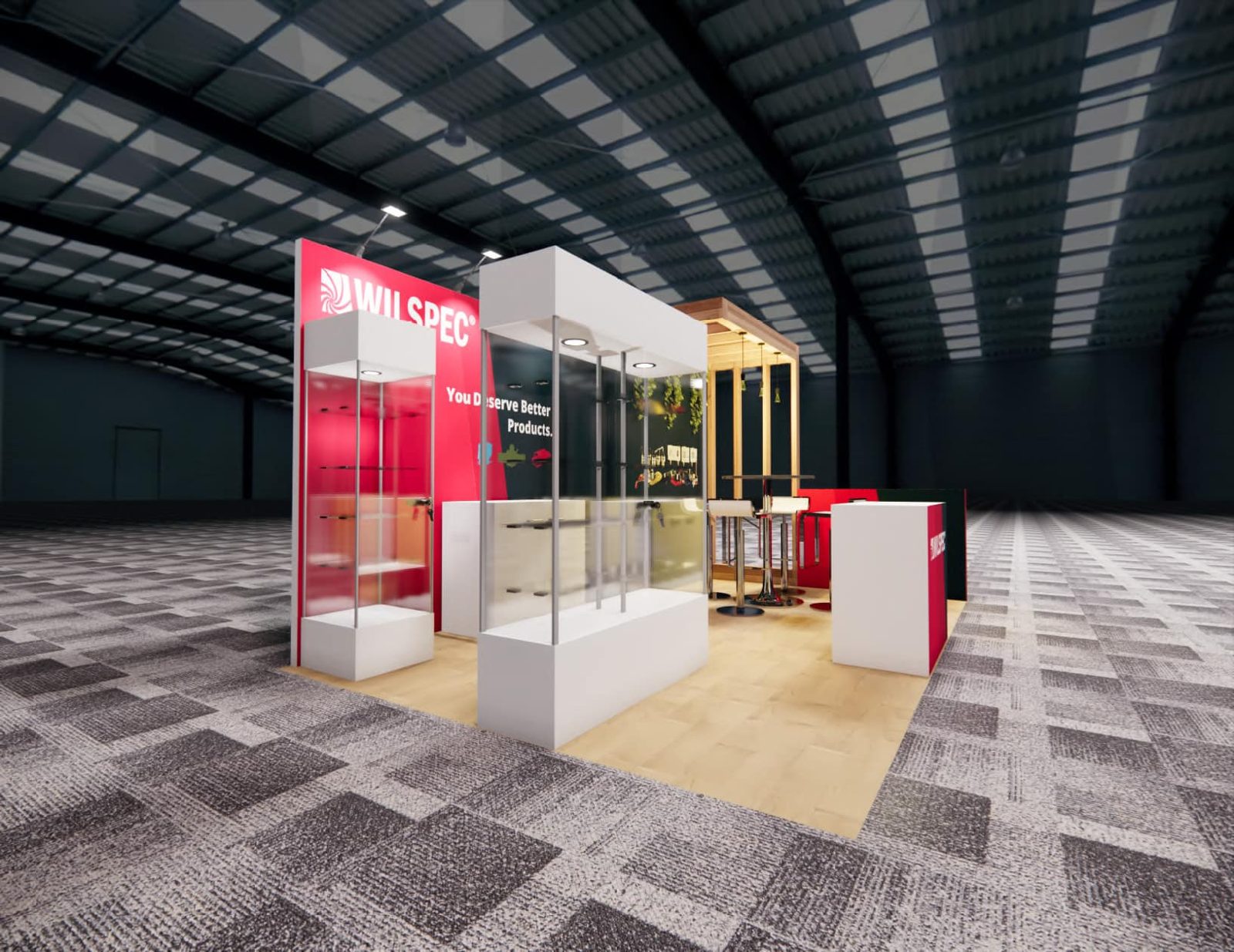 Las Vegas Trade Show Exhibit 10 X 20 Trade Show Display Rental A22 07