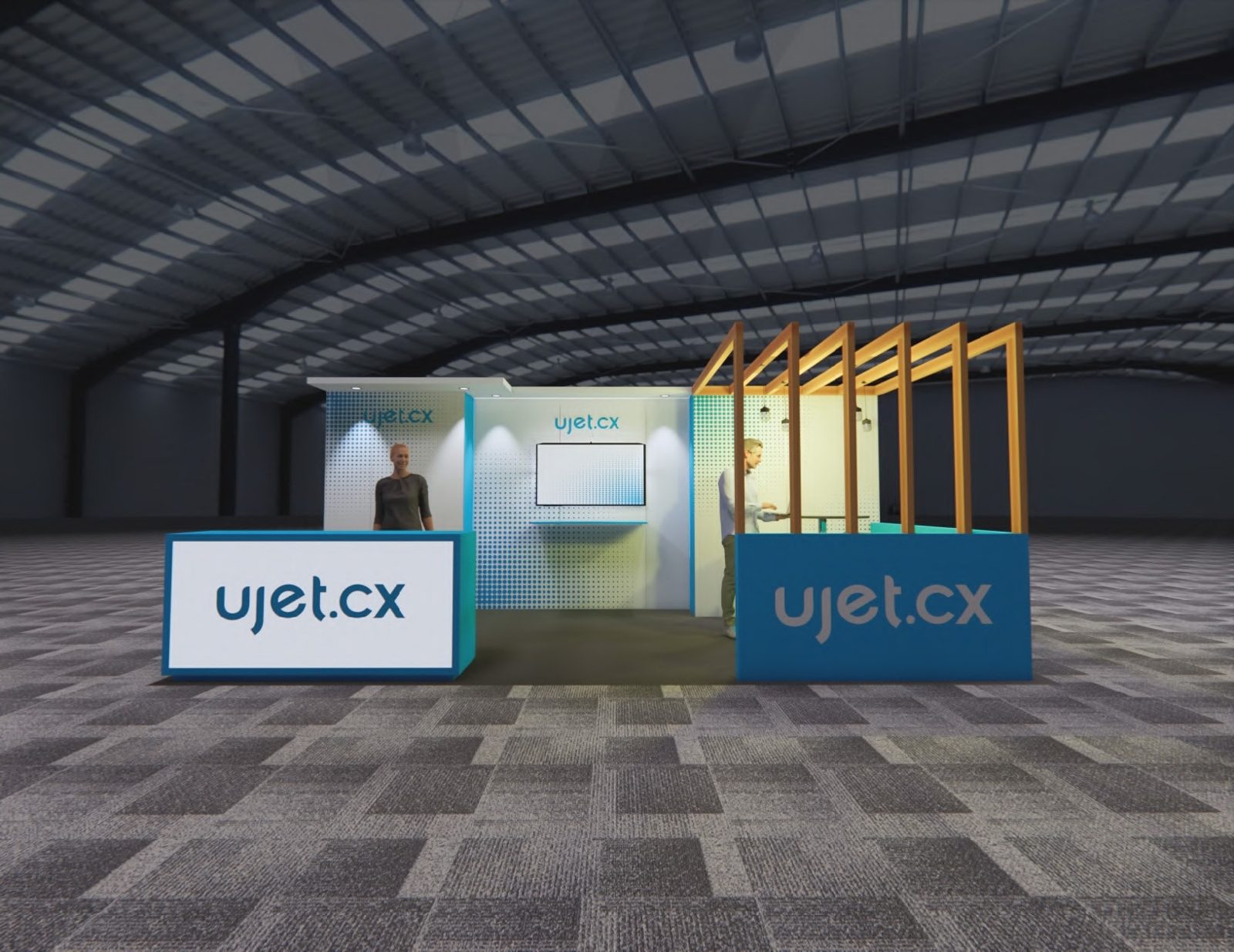 Las Vegas Trade Show Exhibit 10x20 Custom Modular 3