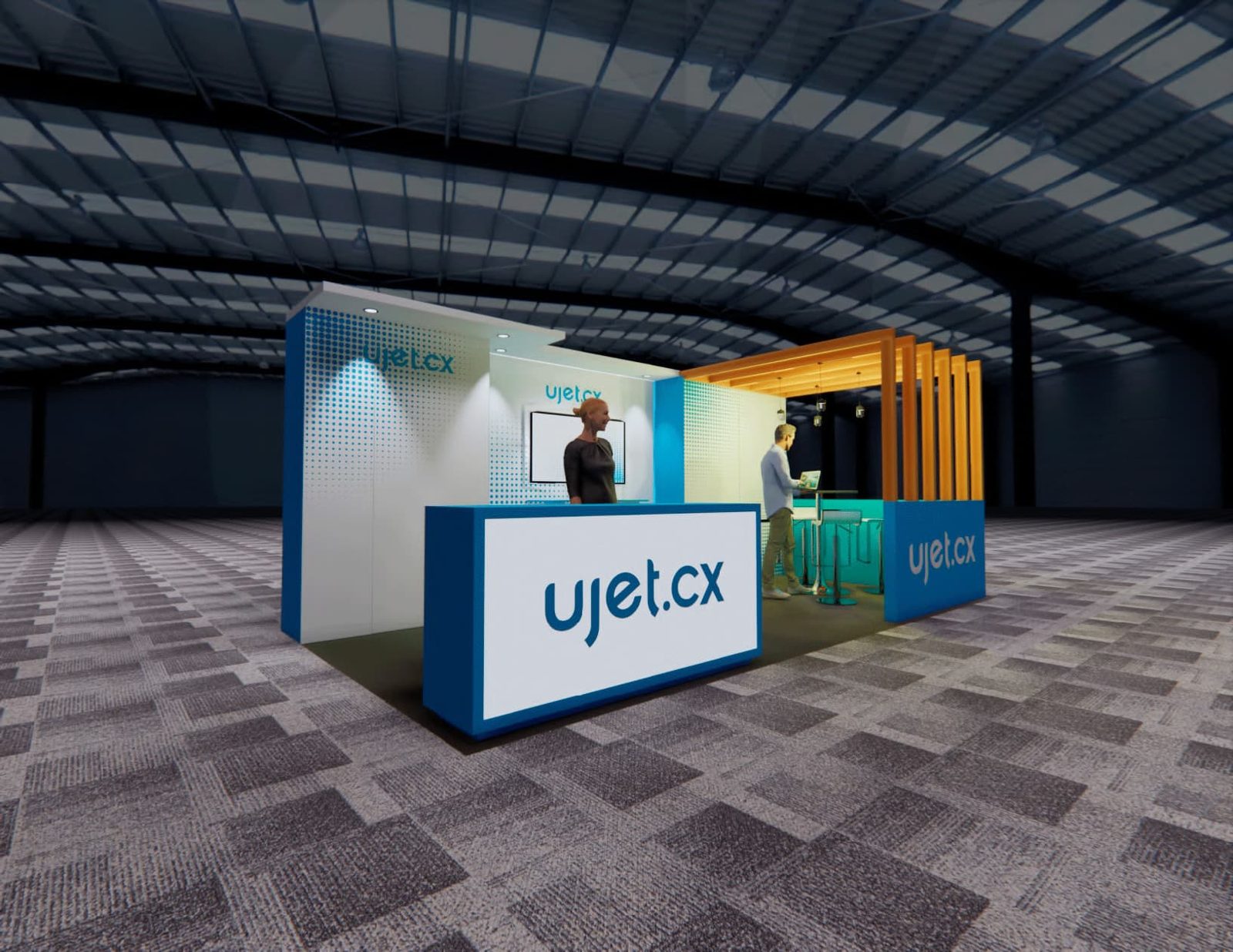 Las Vegas Trade Show Exhibit 10x20 Custom Modular 4