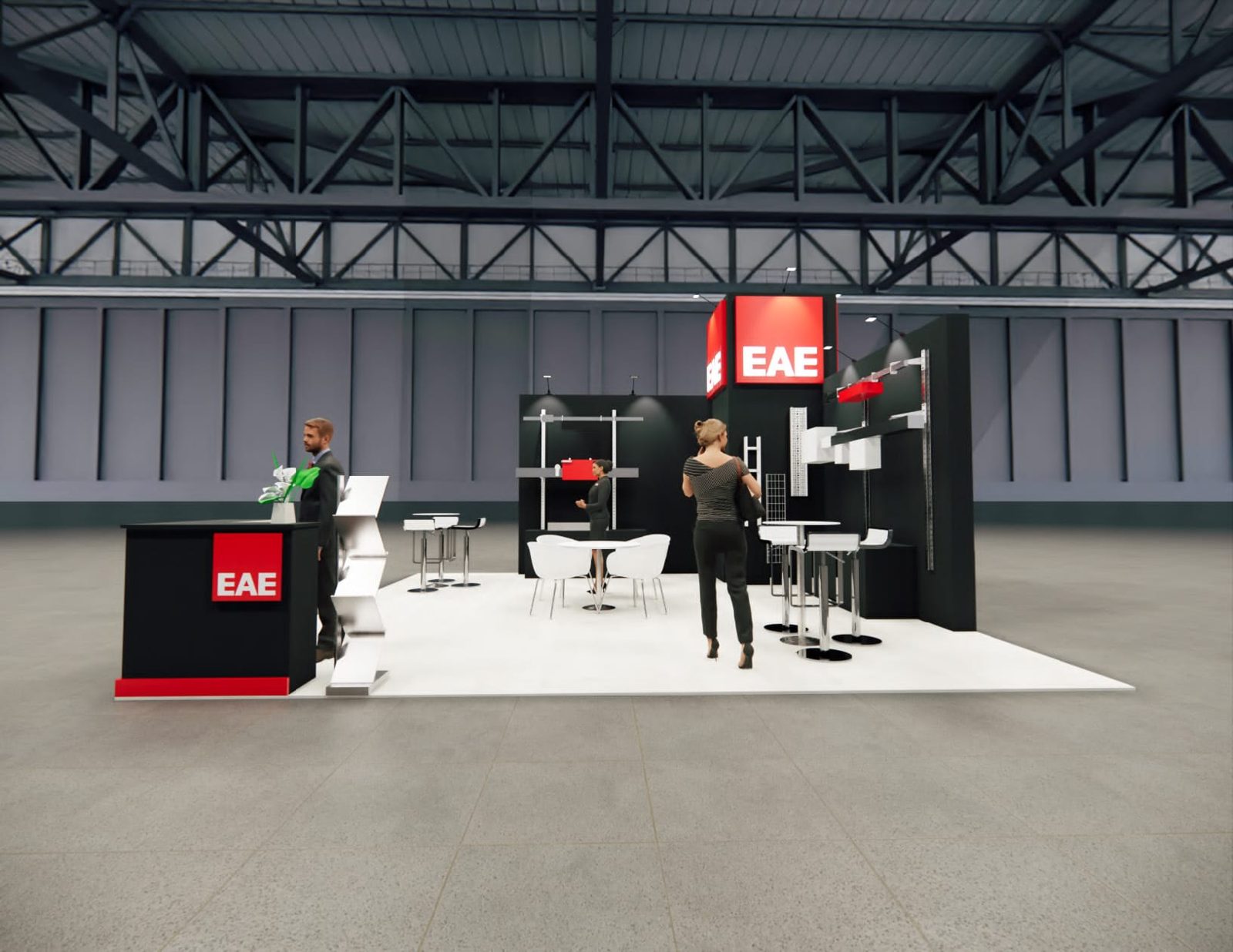 Las Vegas Trade Show Exhibit 20x20 Sema Expo 4b