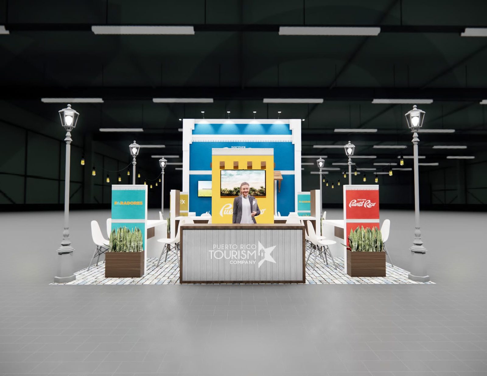 Routes Expo Trade Show Display Rental 20 X 40 Page 01