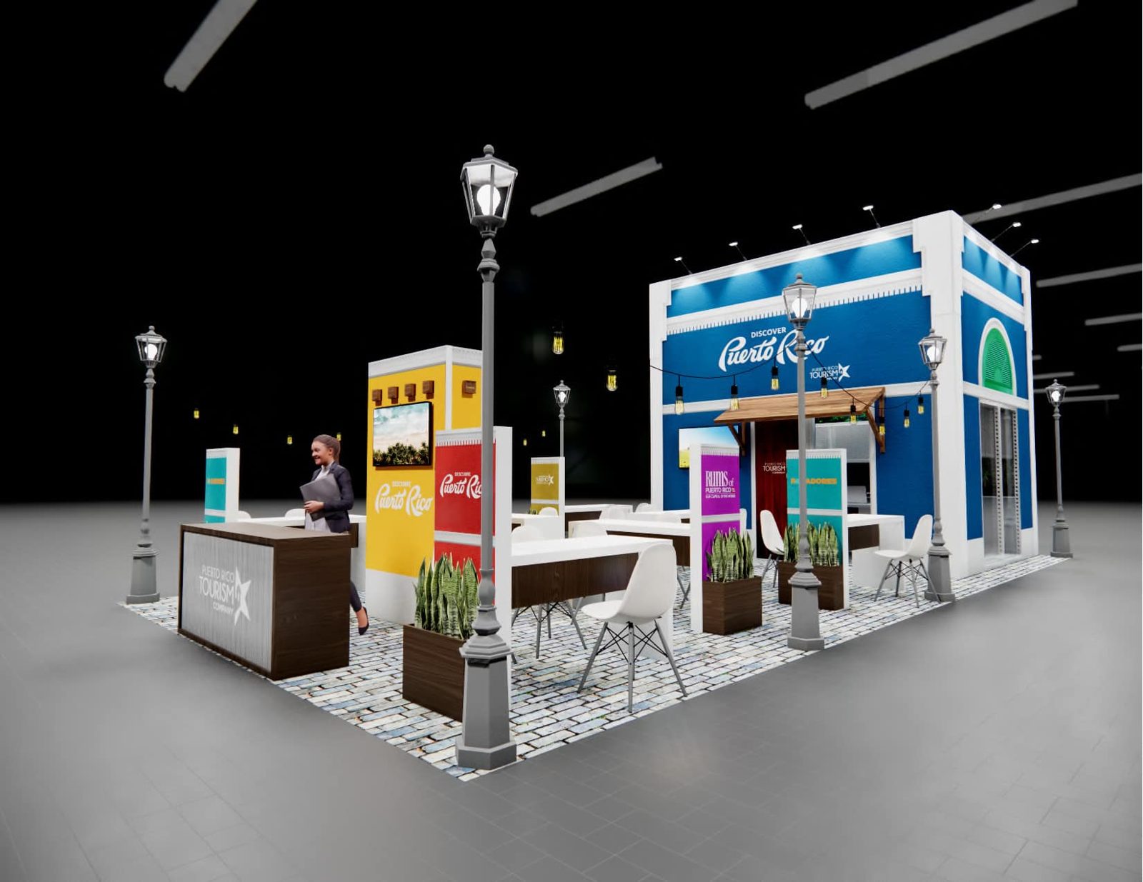 Routes Expo Trade Show Display Rental 20 X 40 Page 02