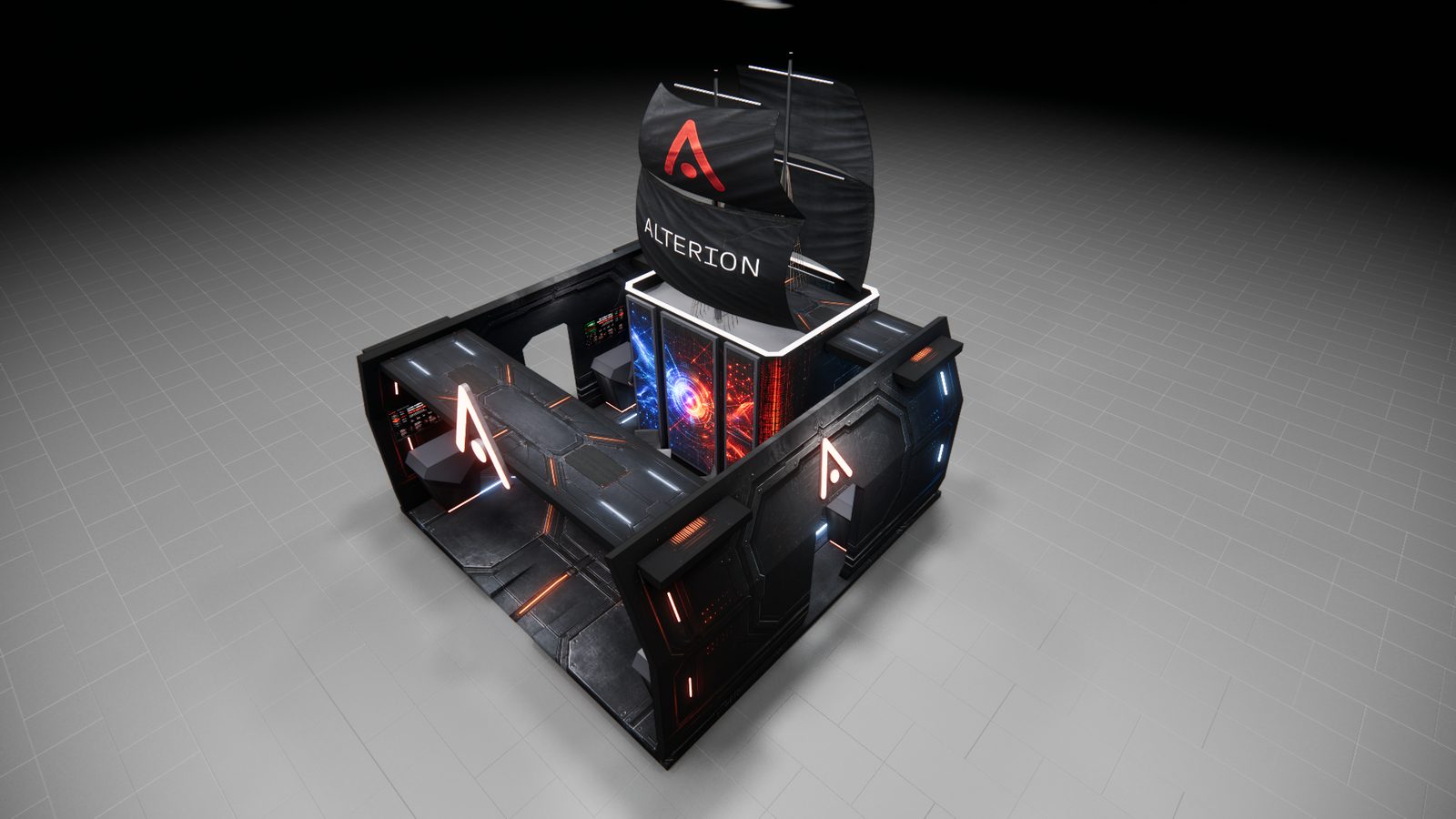 Alterion 20x20 Trade Show Exhibit Rental 6