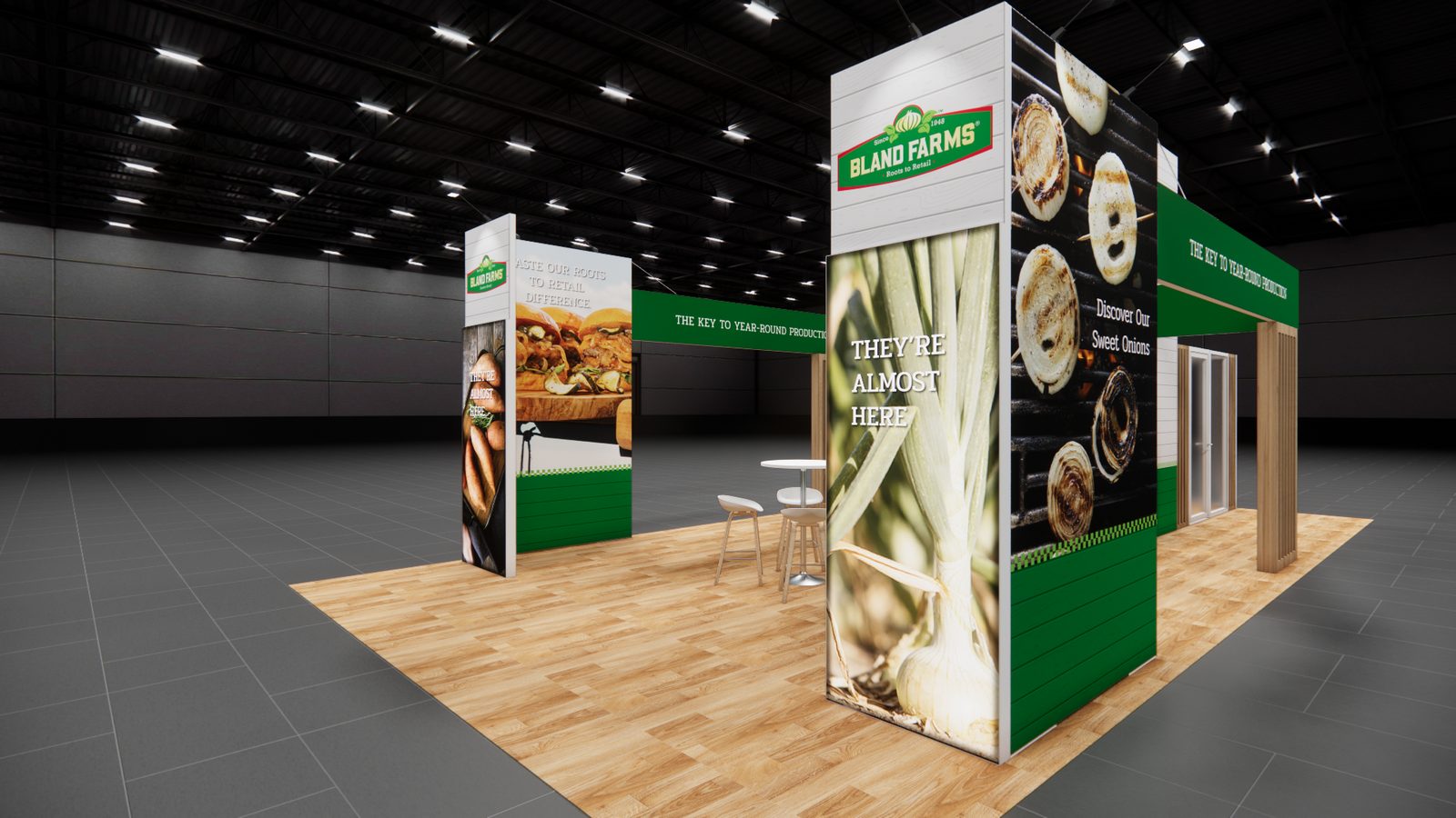 Bland Farms 20x40 Trade Show Exhibit Rental 3