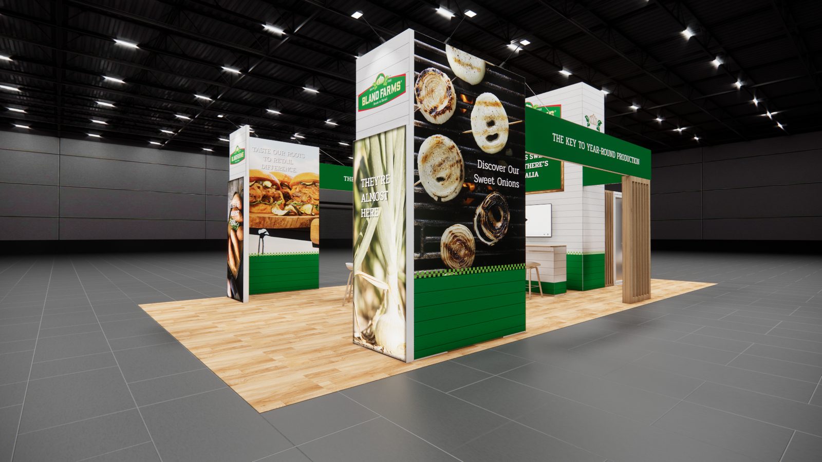 Bland Farms 20x40 Trade Show Exhibit Rental 5