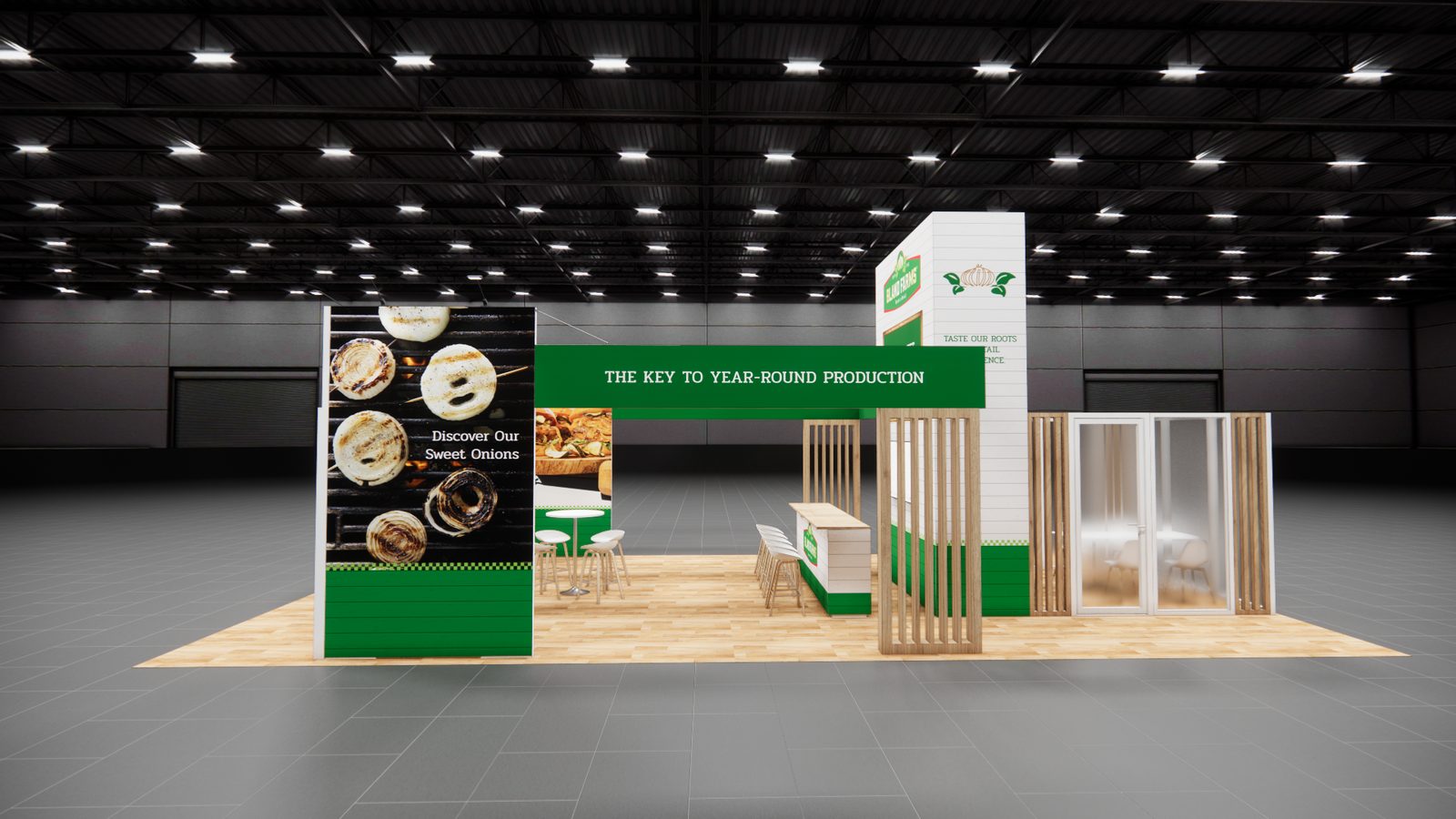 Bland Farms 20x40 Trade Show Exhibit Rental 6