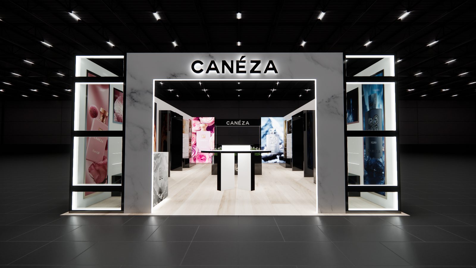 Caneza 20x40 Trade Show Exhibit Rental 2