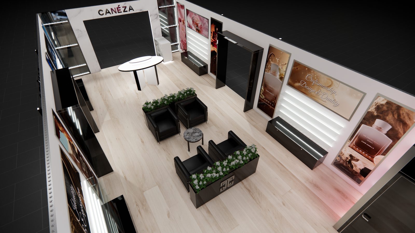 Caneza 20x40 Trade Show Exhibit Rental 6