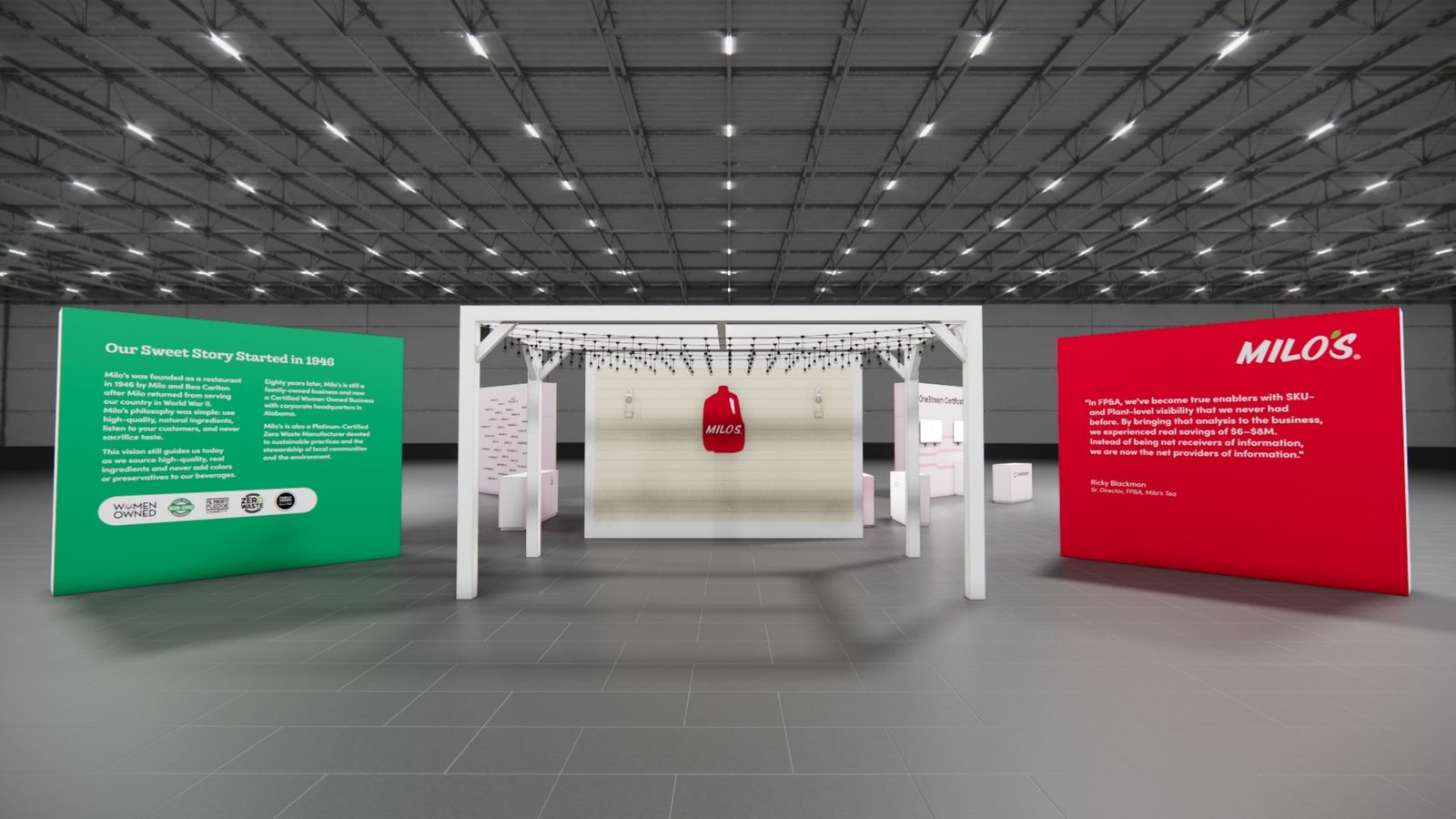 Customer Village Engagement Trade Show Exhibit Rental 3