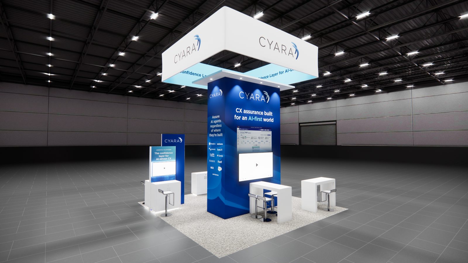 Cyara 20x20 Trade Show Exhibit Rental 4