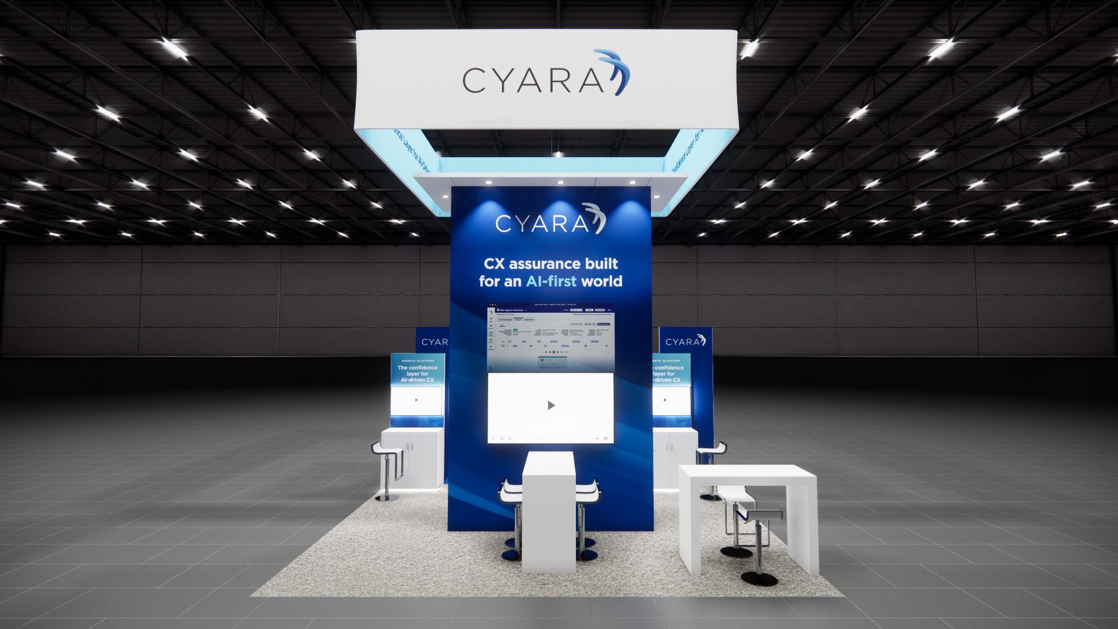 Cyara 20x20 Trade Show Exhibit Rental 5