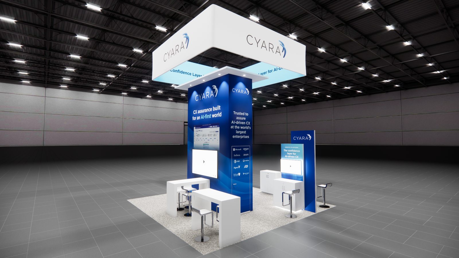Cyara 20x20 Trade Show Exhibit Rental 6
