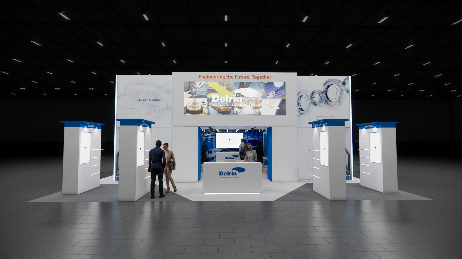 Derlin 20x30 Trade Show Exhibit Rental 1
