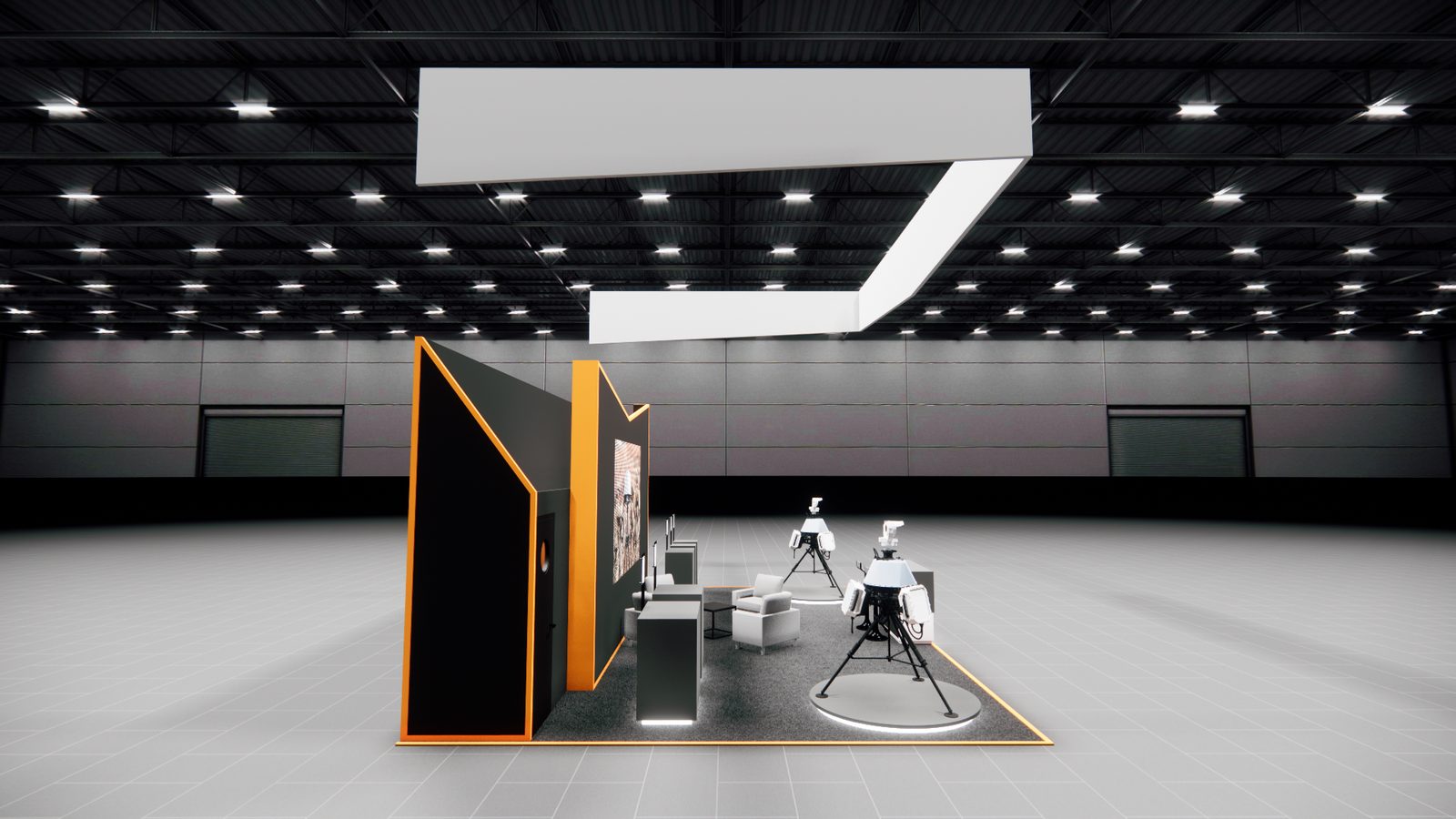 Droneshield 20x30 Trade Show Exhibit Rental 1