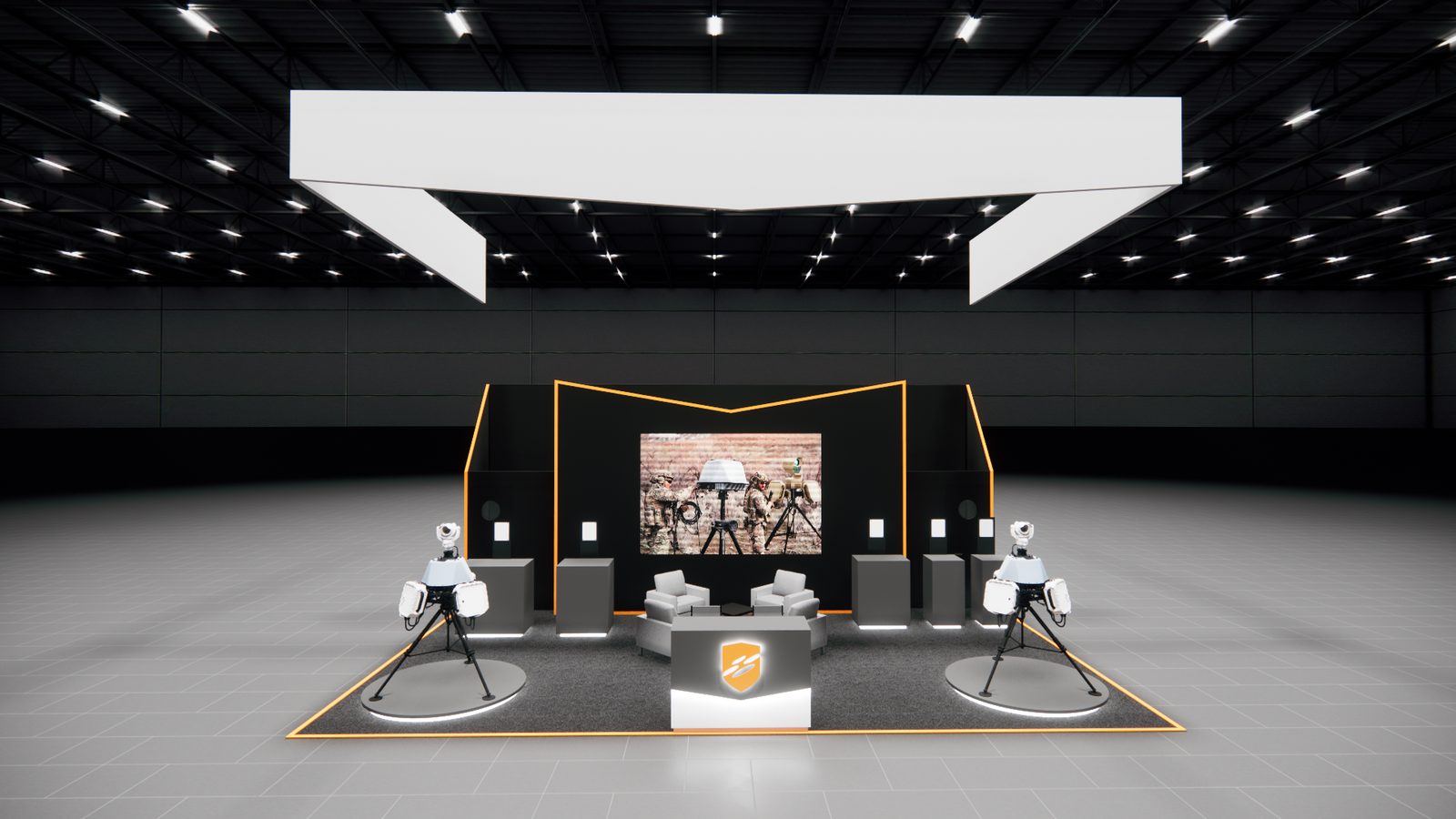 Droneshield 20x30 Trade Show Exhibit Rental 3