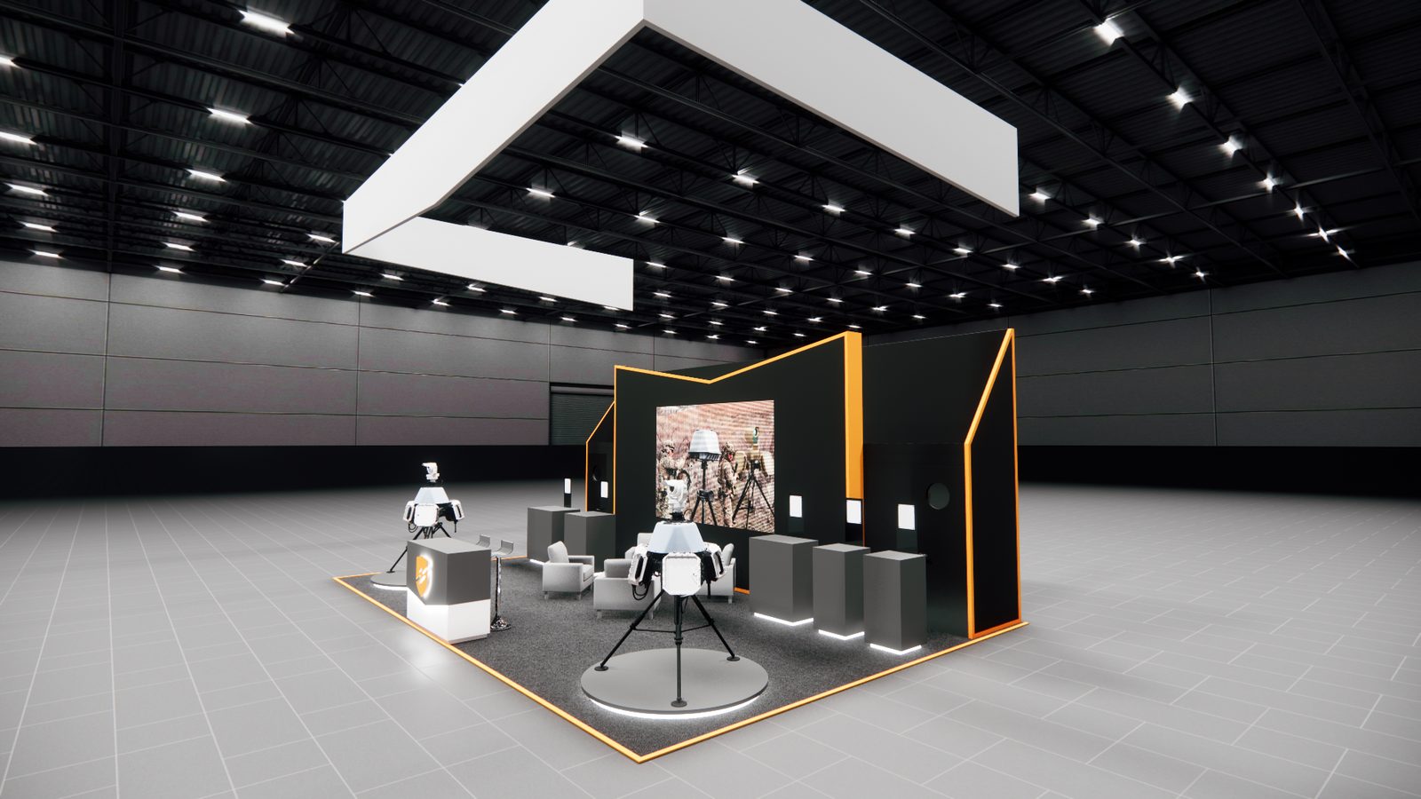 Droneshield 20x30 Trade Show Exhibit Rental 4