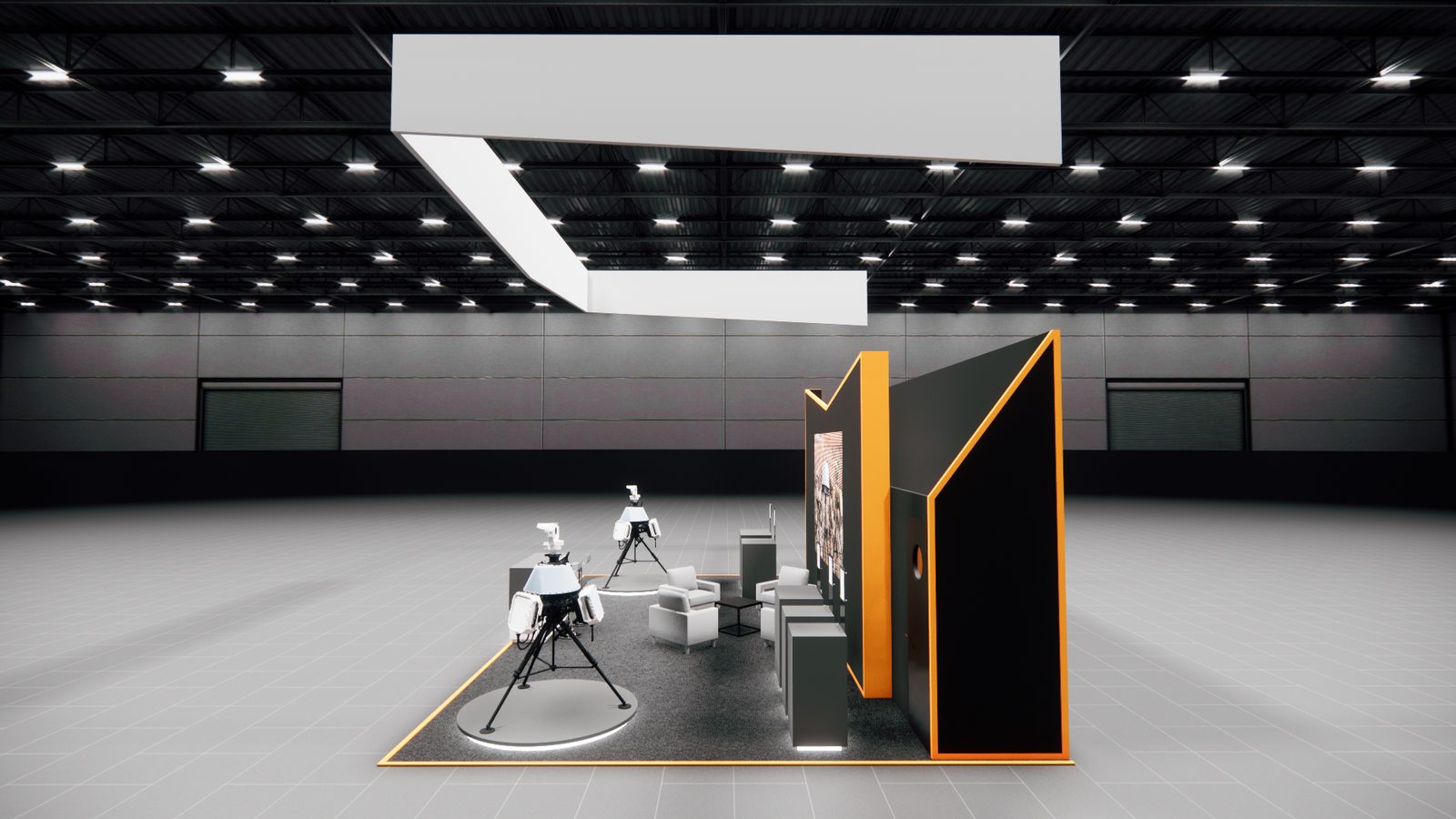 Droneshield 20x30 Trade Show Exhibit Rental 5