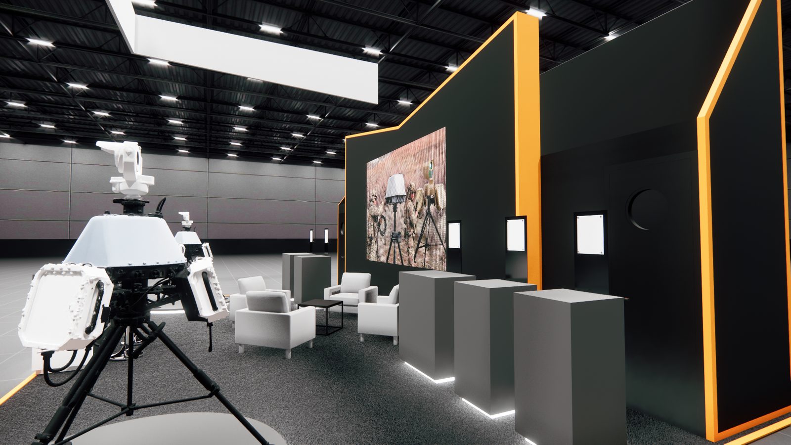 Droneshield 20x30 Trade Show Exhibit Rental 6