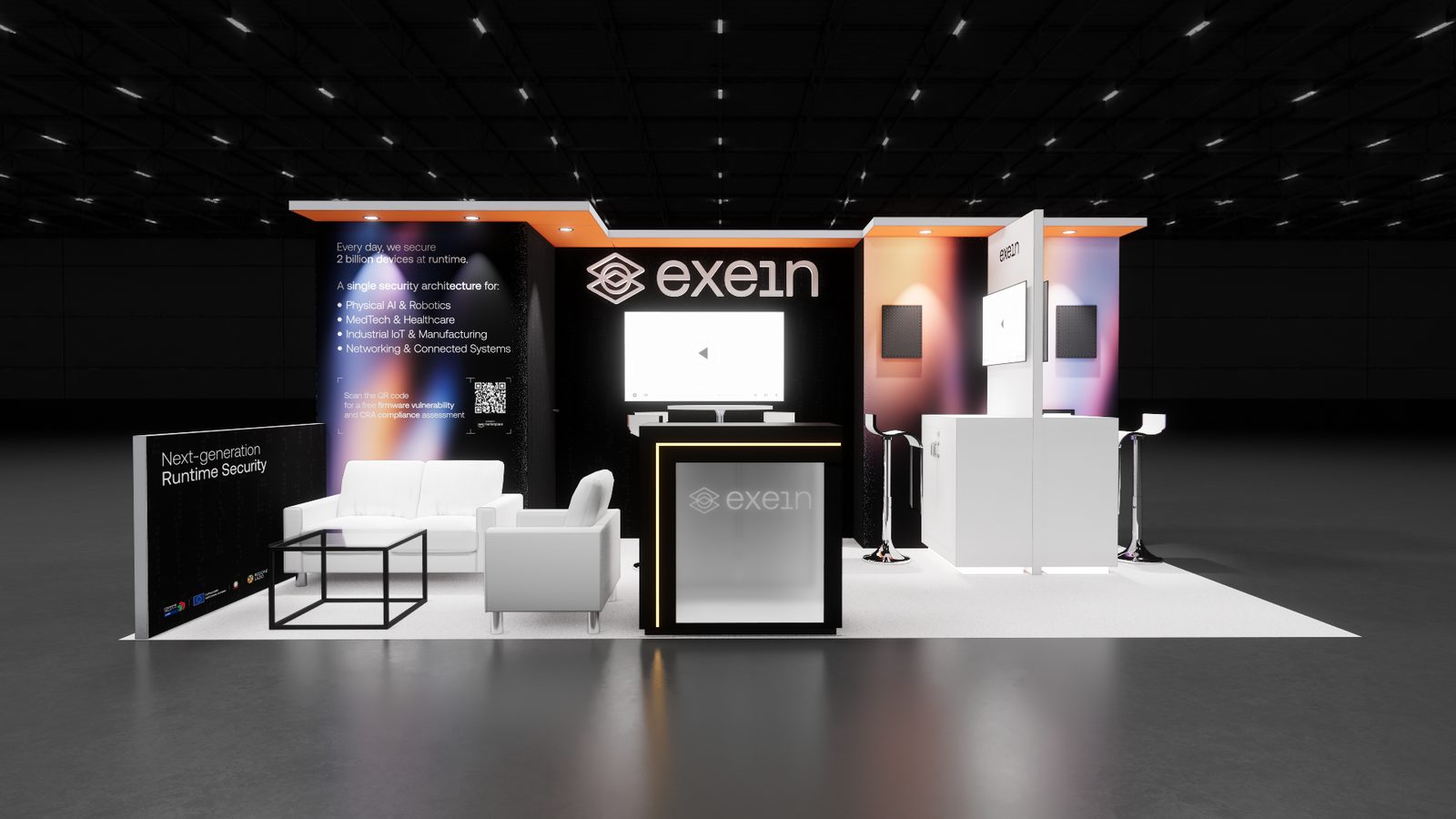Exein 10x20 Trade Show Exhibit Rental 1