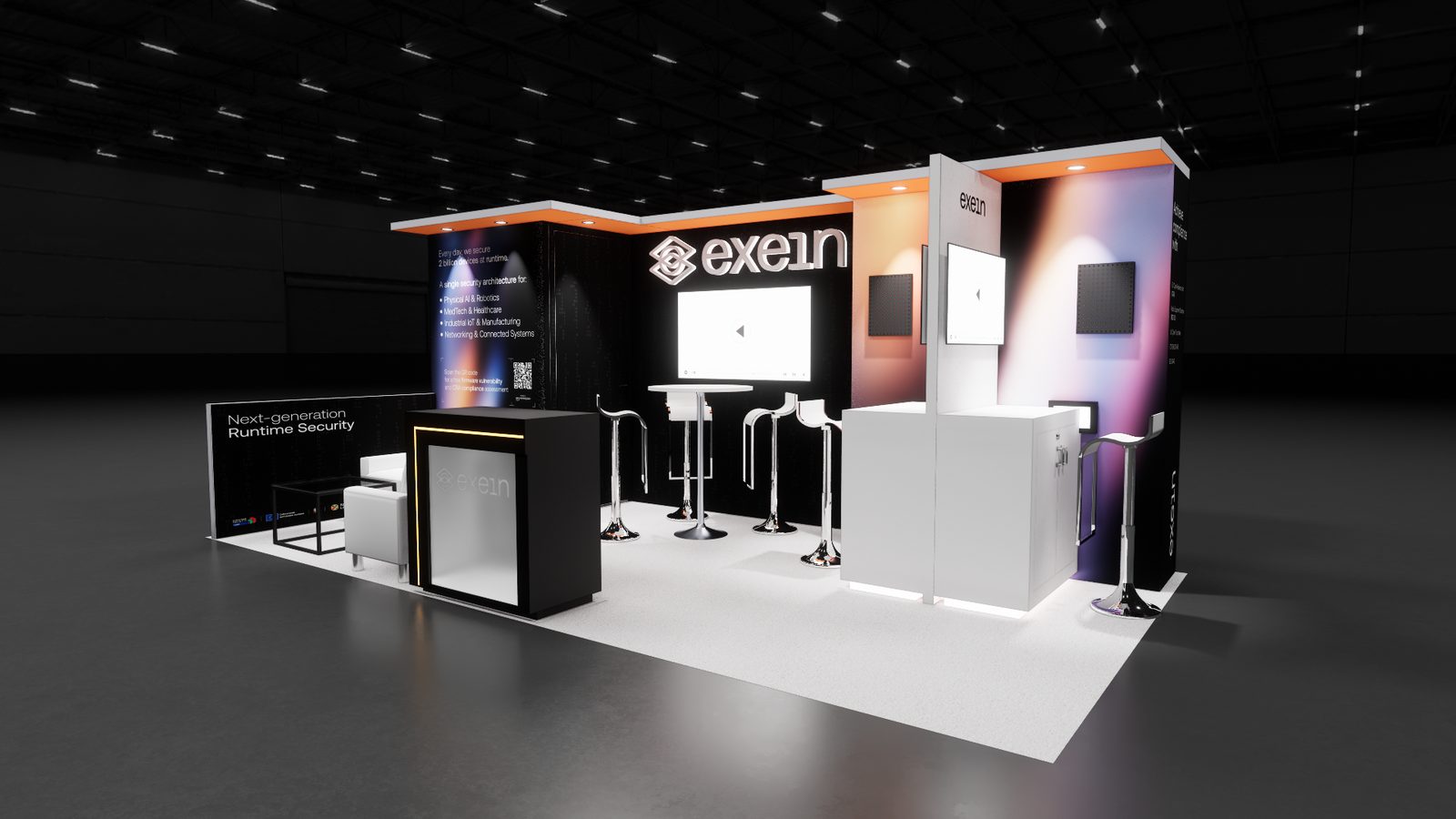 Exein 10x20 Trade Show Exhibit Rental 2