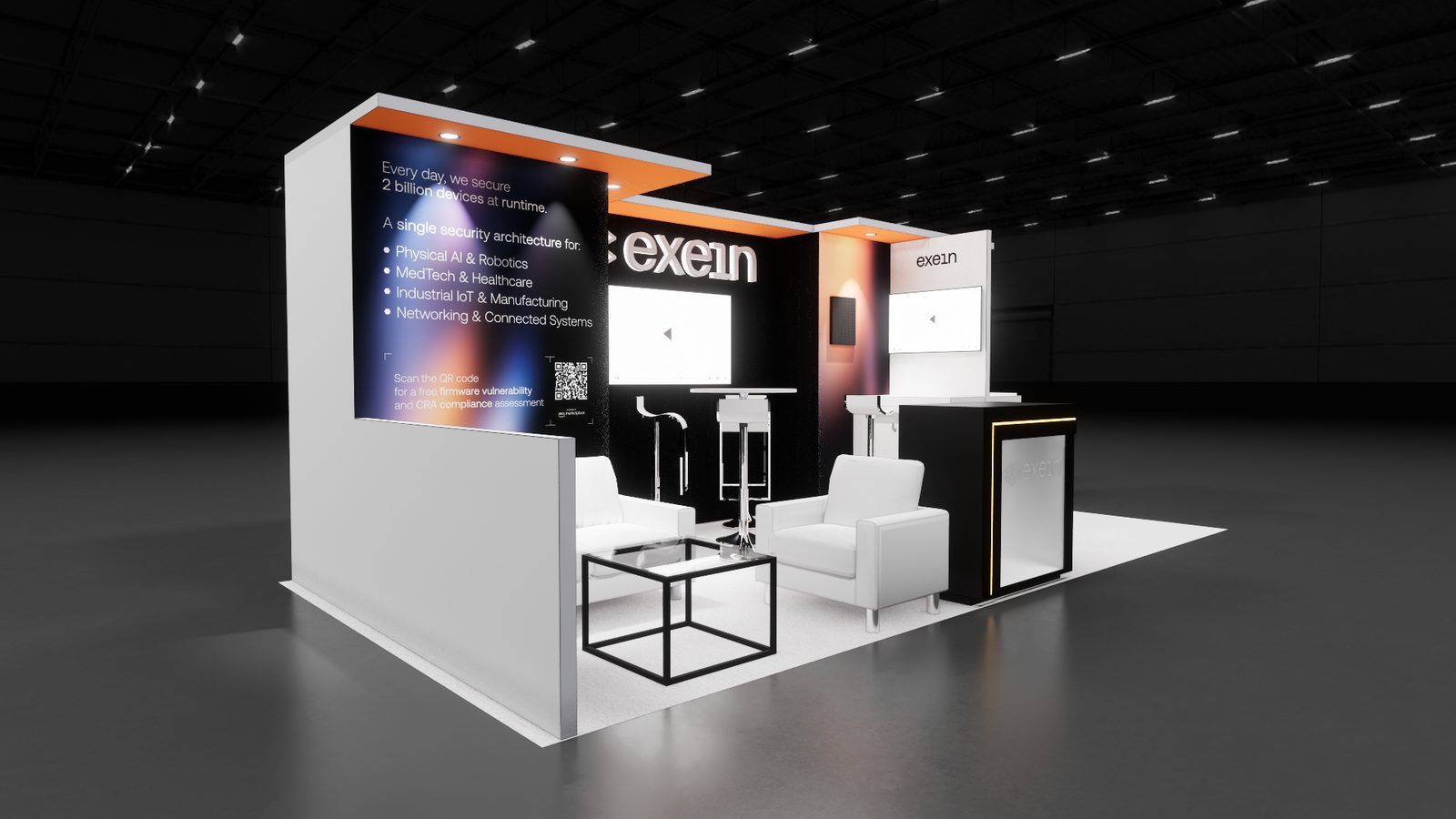 Exein 10x20 Trade Show Exhibit Rental 3