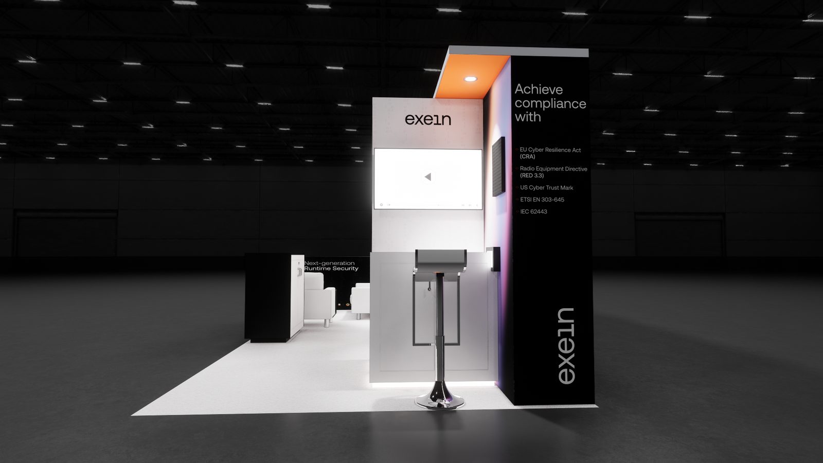 Exein 10x20 Trade Show Exhibit Rental 4