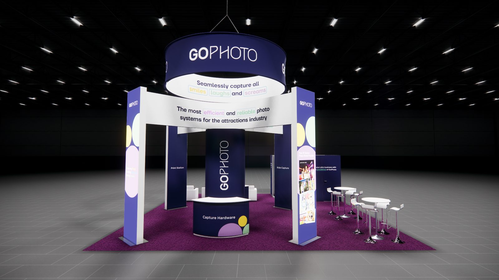 Go Photo 30x30 Trade Show Exhibit Rental 1