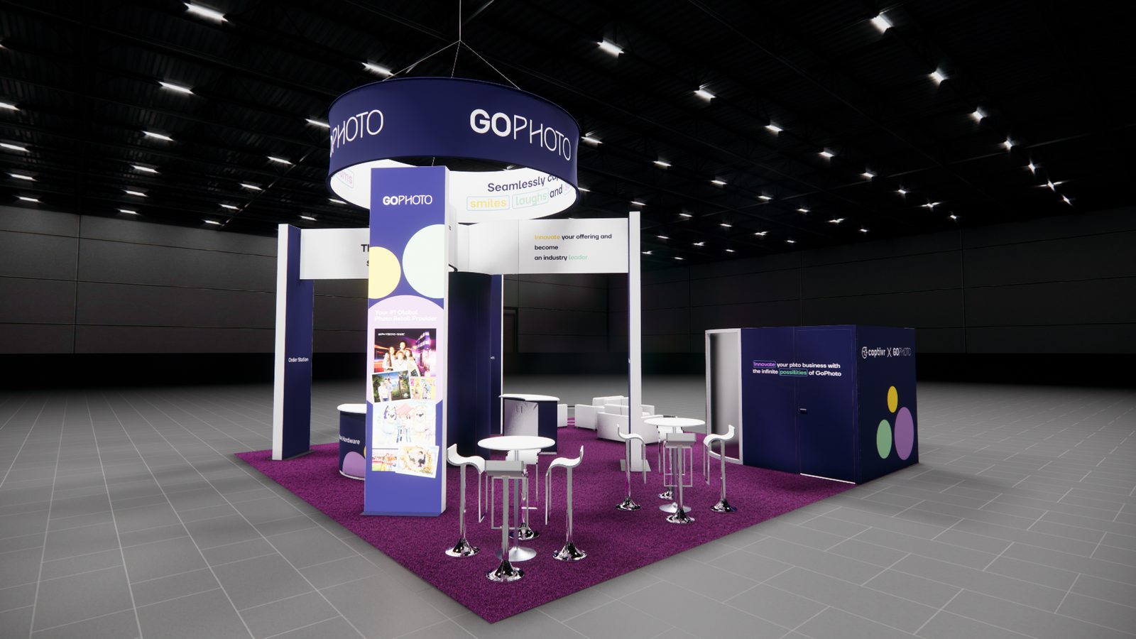 Go Photo 30x30 Trade Show Exhibit Rental 2