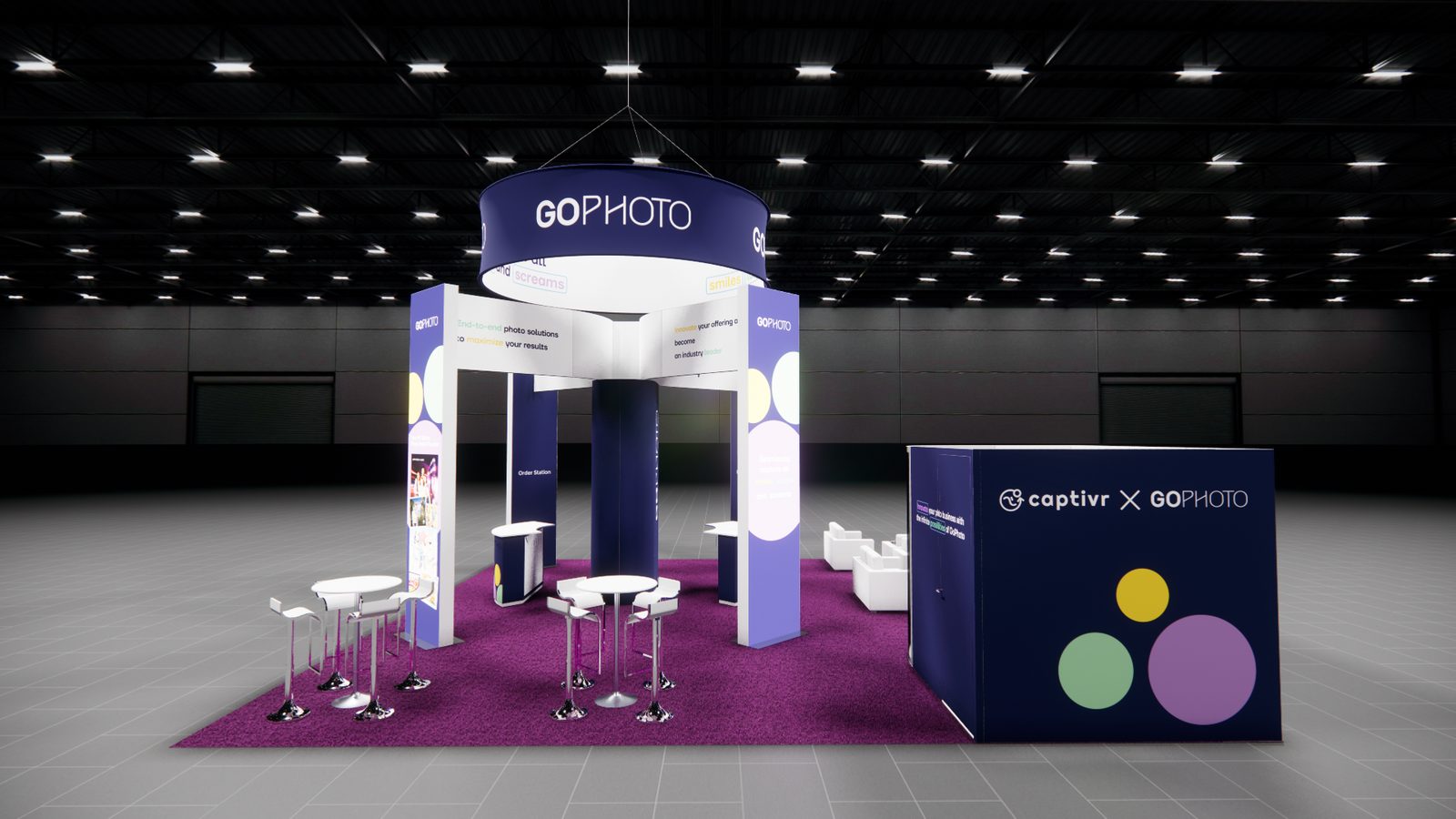 Go Photo 30x30 Trade Show Exhibit Rental 3