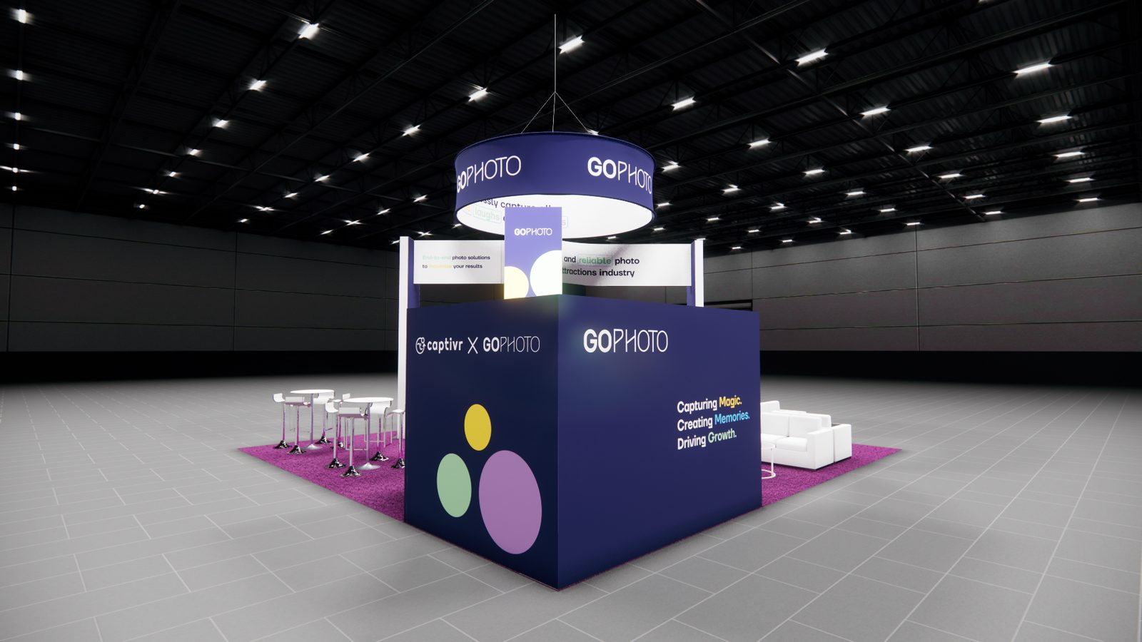 Go Photo 30x30 Trade Show Exhibit Rental 4