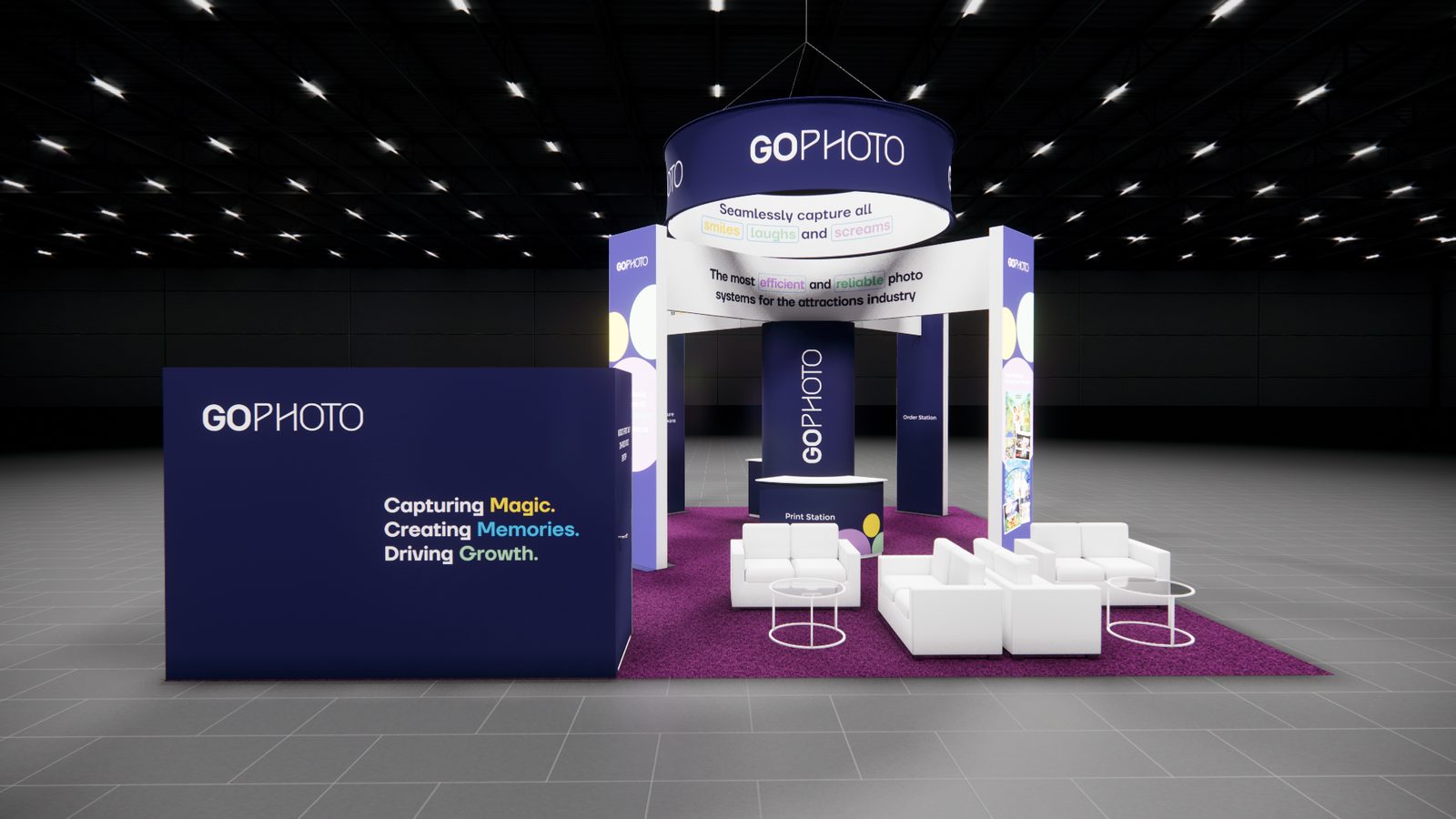 Go Photo 30x30 Trade Show Exhibit Rental 5
