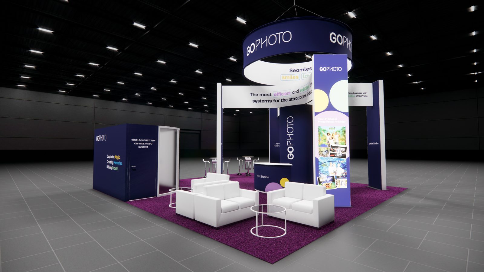 Go Photo 30x30 Trade Show Exhibit Rental 6