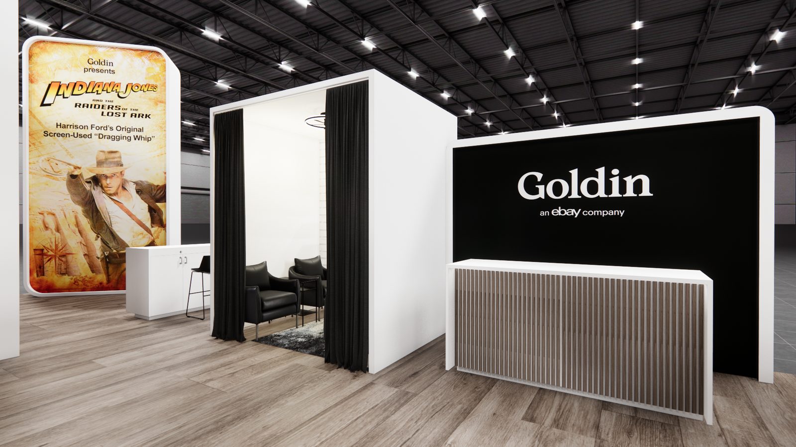 Goldin 50x58 Trade Show Exhibit Rental 4