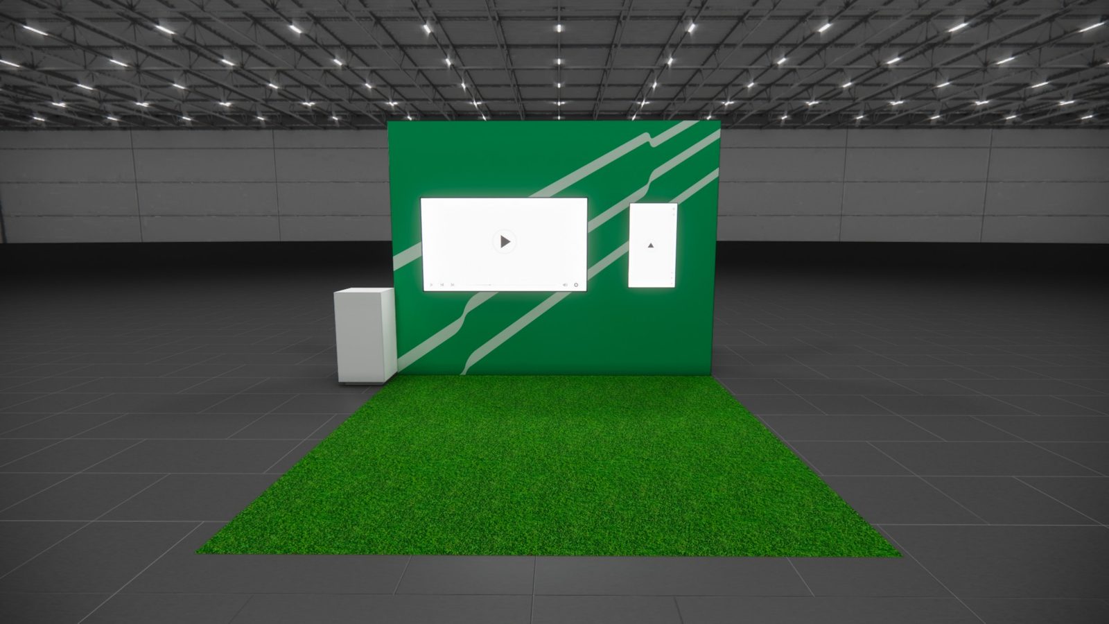 Golf Simulator Trade Show Exhibit Rental 1