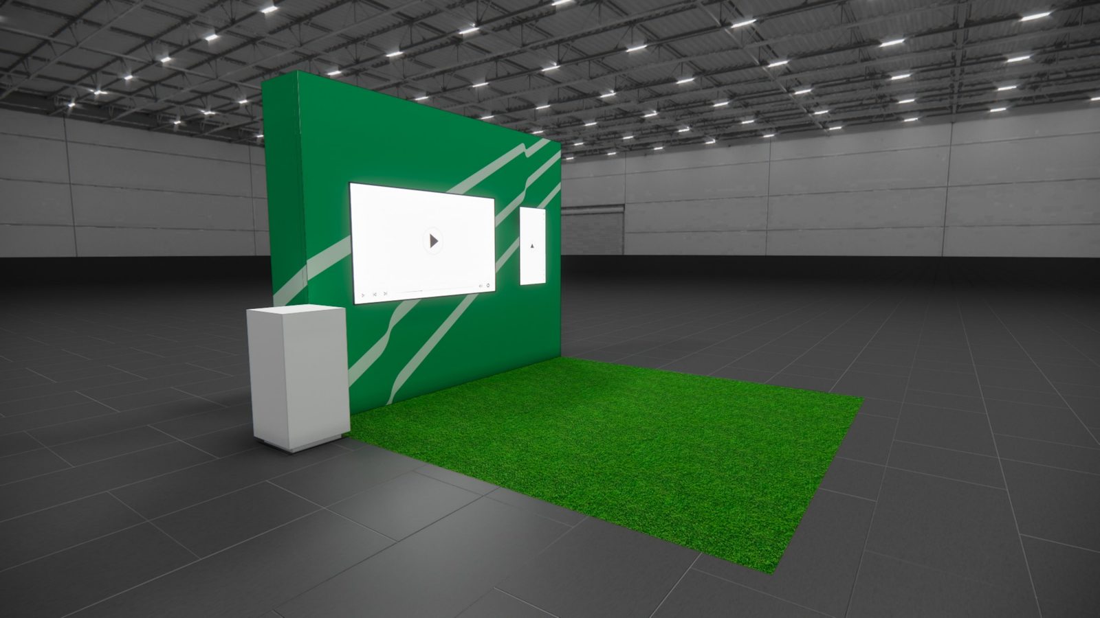 Golf Simulator Trade Show Exhibit Rental 3