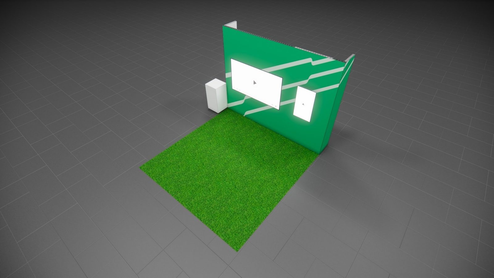 Golf Simulator Trade Show Exhibit Rental 4