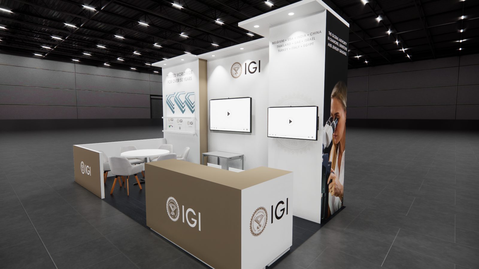 Igi 10x20 Jck Trade Show Exhibit Rental 1