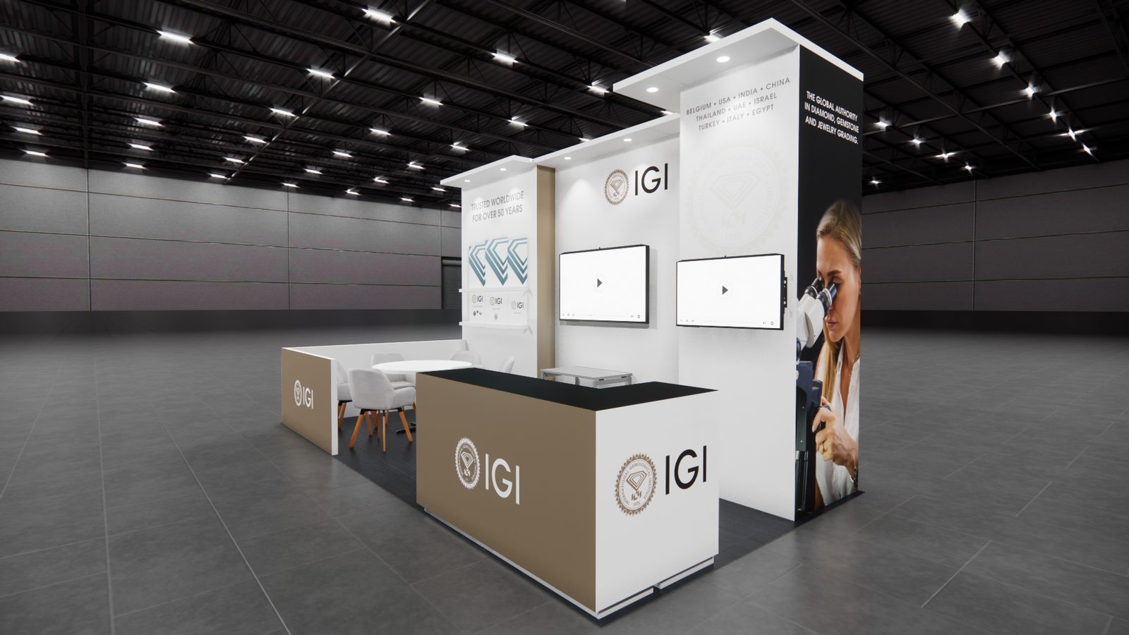 Igi 10x20 Jck Trade Show Exhibit Rental 4