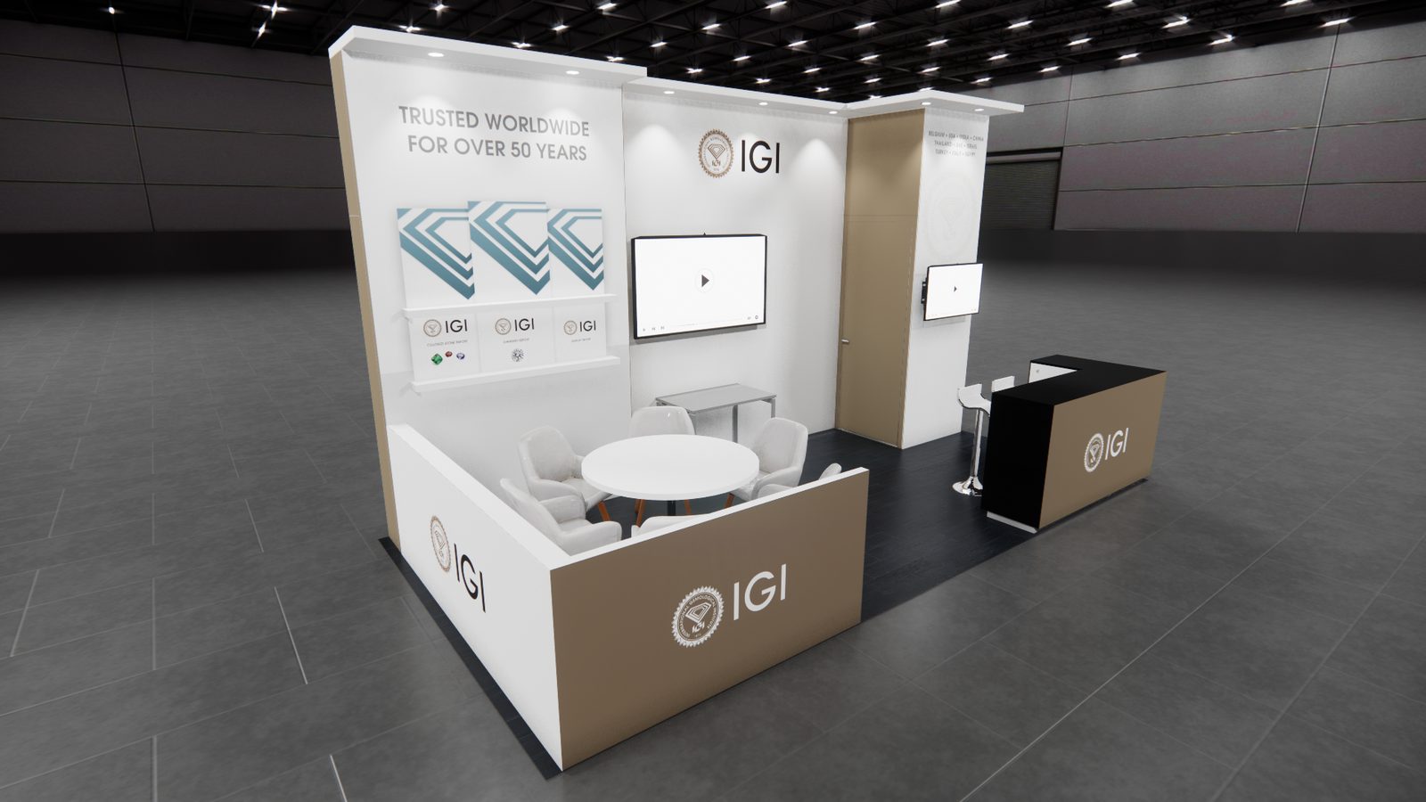 Igi 10x20 Jck Trade Show Exhibit Rental 5