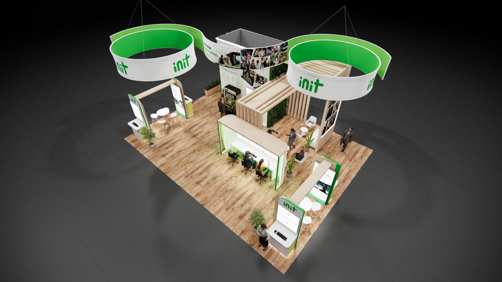 Init 30x40 Trade Show Exhibit Rental 6